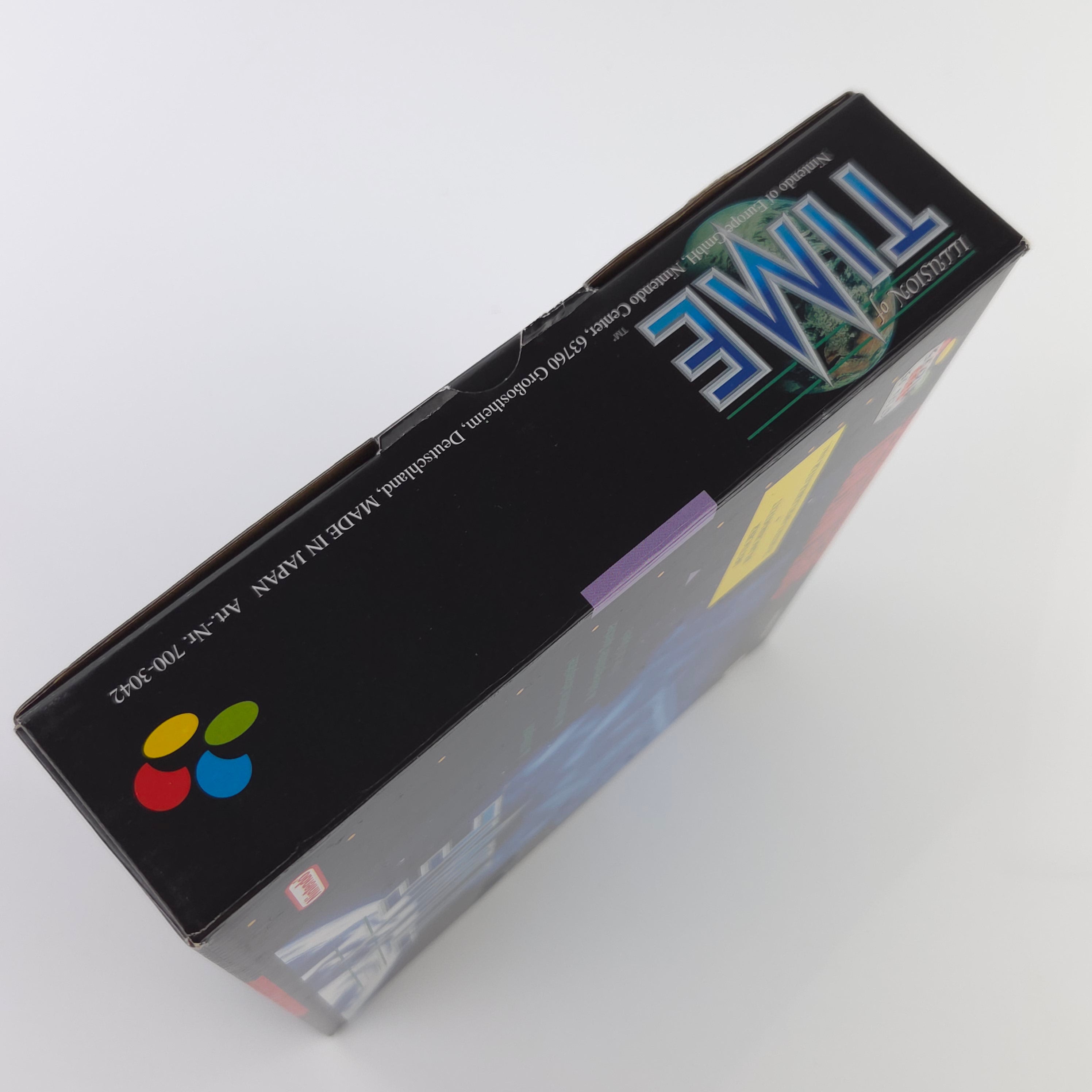 Super Nintendo Spiel : iLLusion of Time - SNES Big Box OVP / PAL dt. NOE