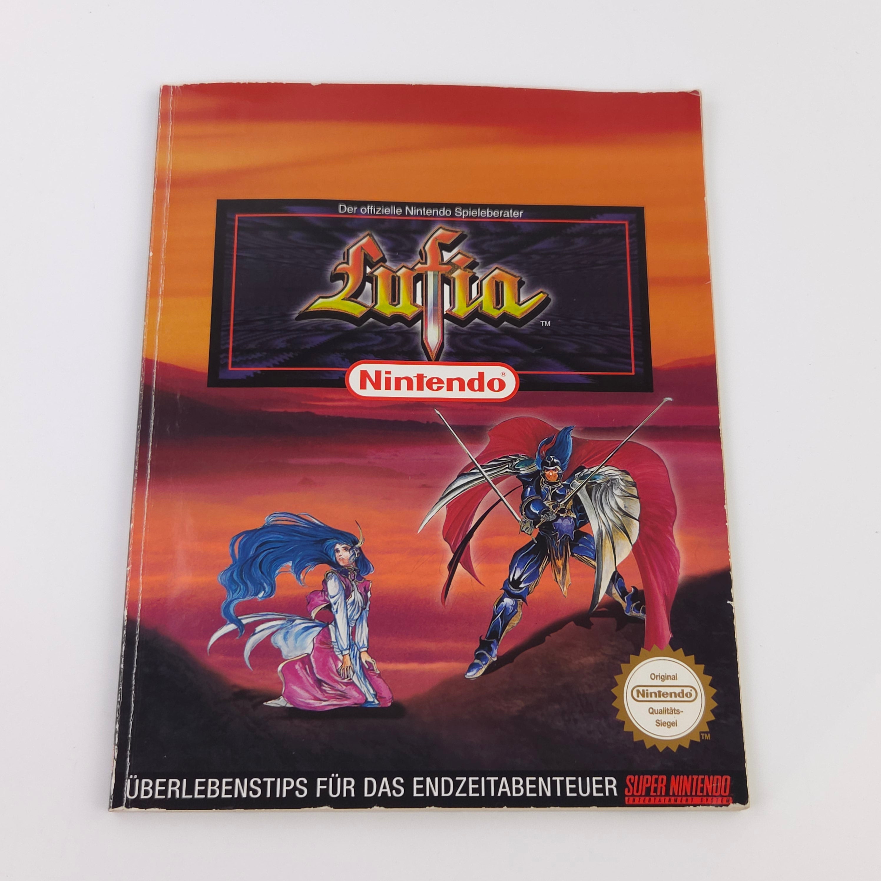 Super Nintendo Spiel : Lufia - SNES Big Box + Spieleberater OVP / PAL dt. NOE