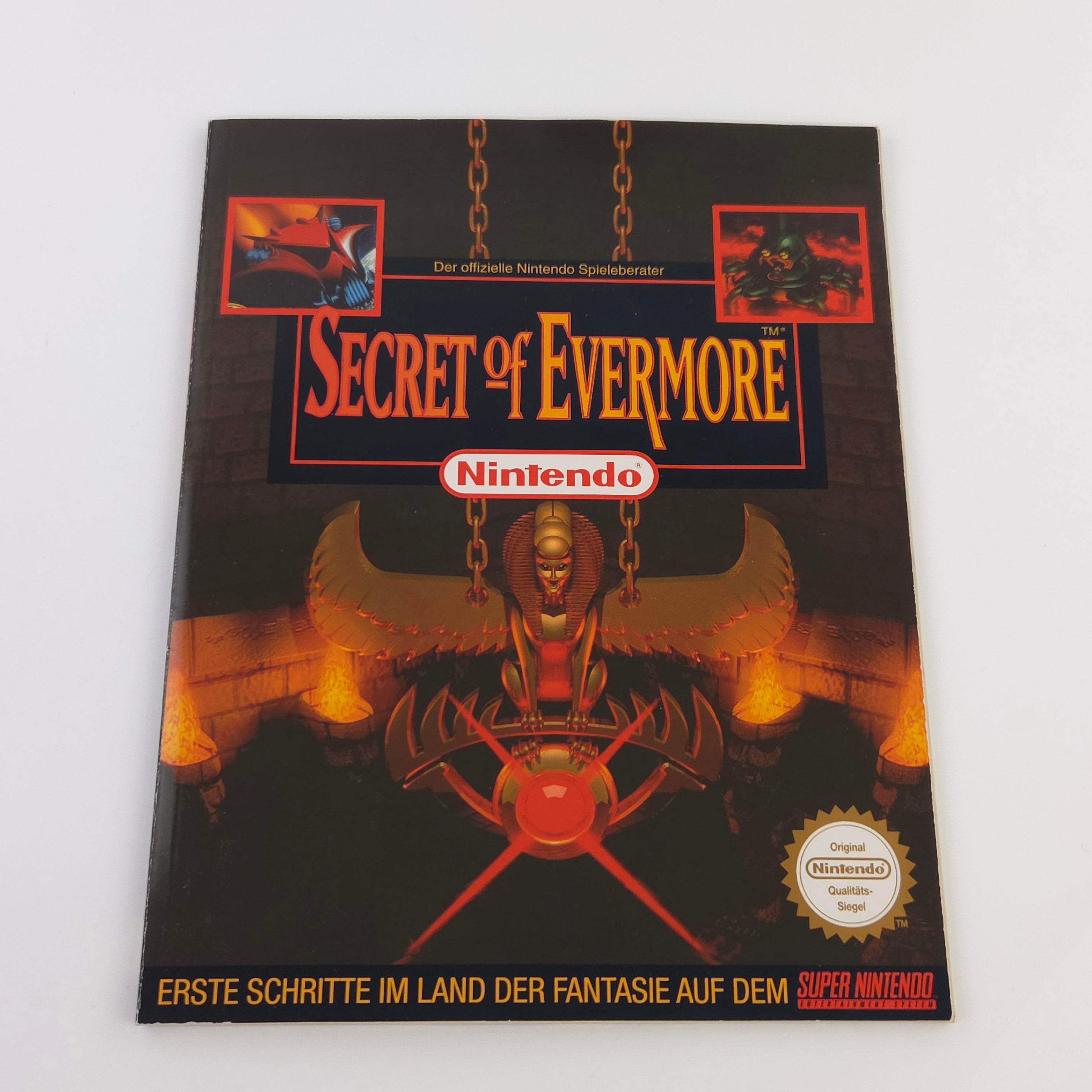 Super Nintendo Spiel : Secret of Evermore - SNES Big Box OVP / PAL dt. NOE