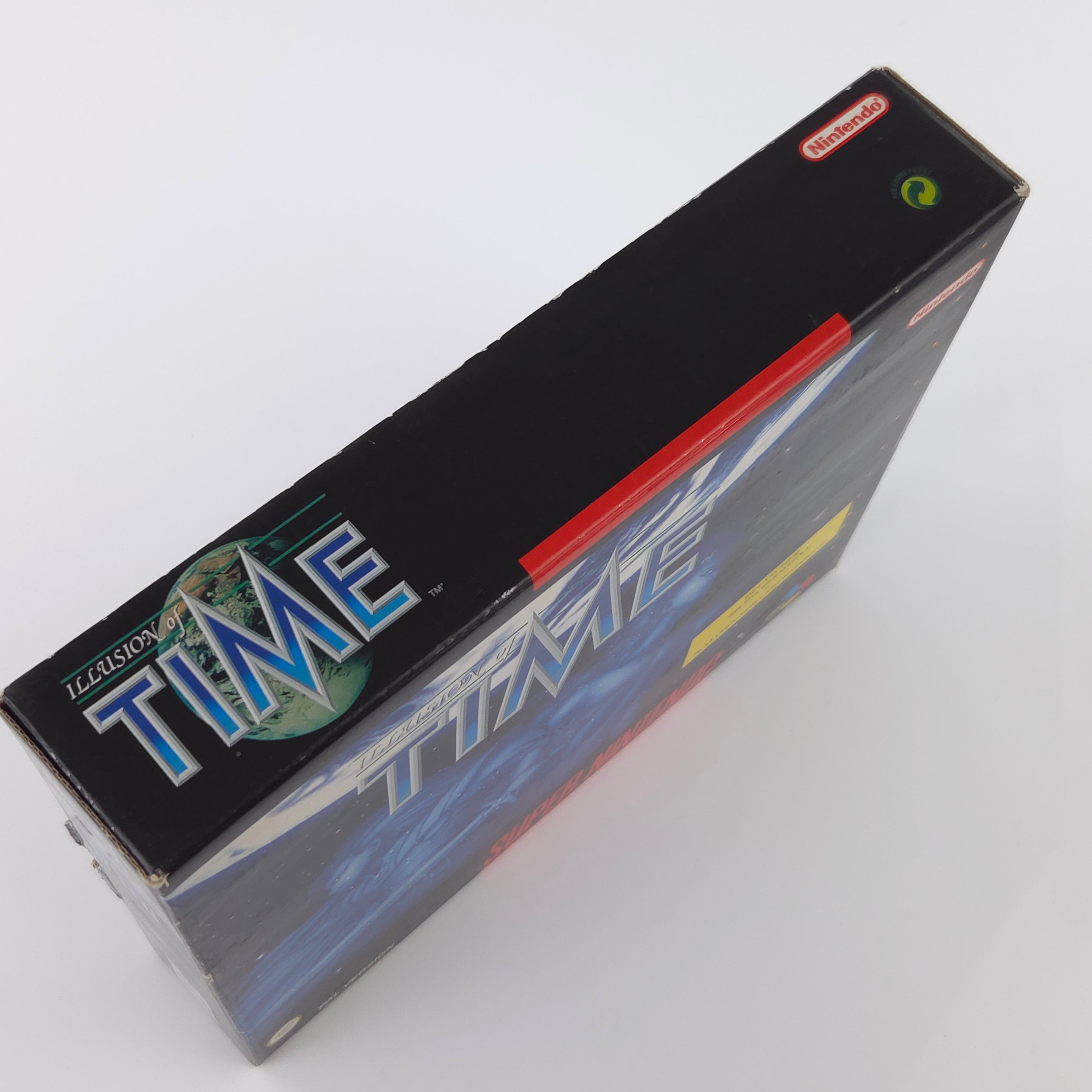 Super Nintendo Spiel : iLLusion of Time - SNES Big Box OVP / PAL dt NOE Quintet