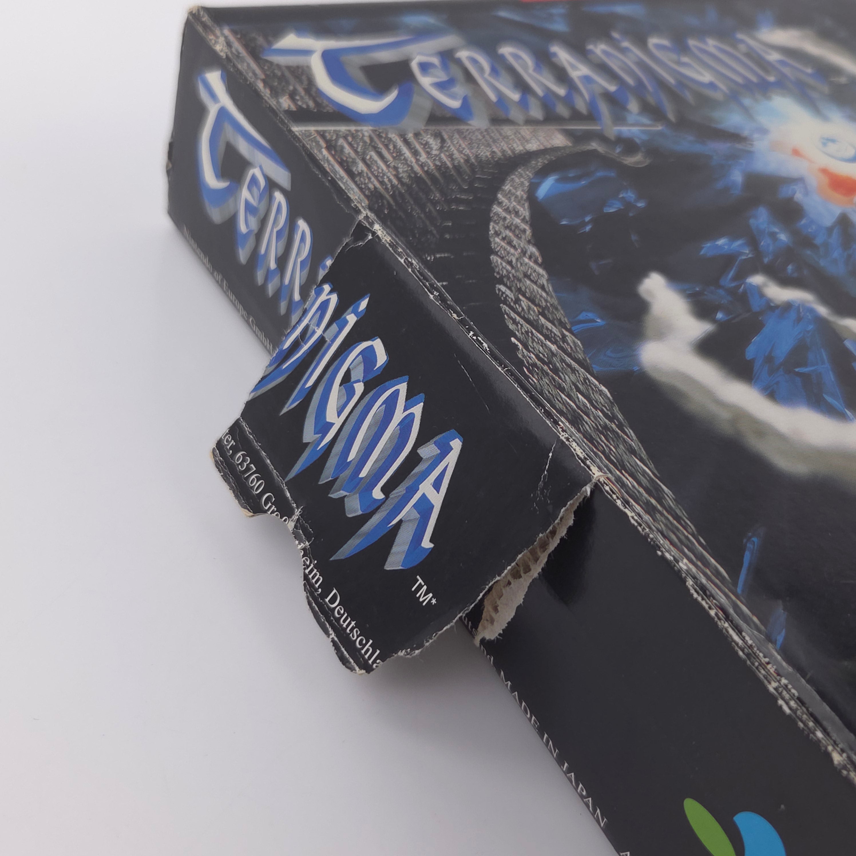 Super Nintendo Spiel : Terranigma - SNES Big Box OVP PAL dt NOE Quintet