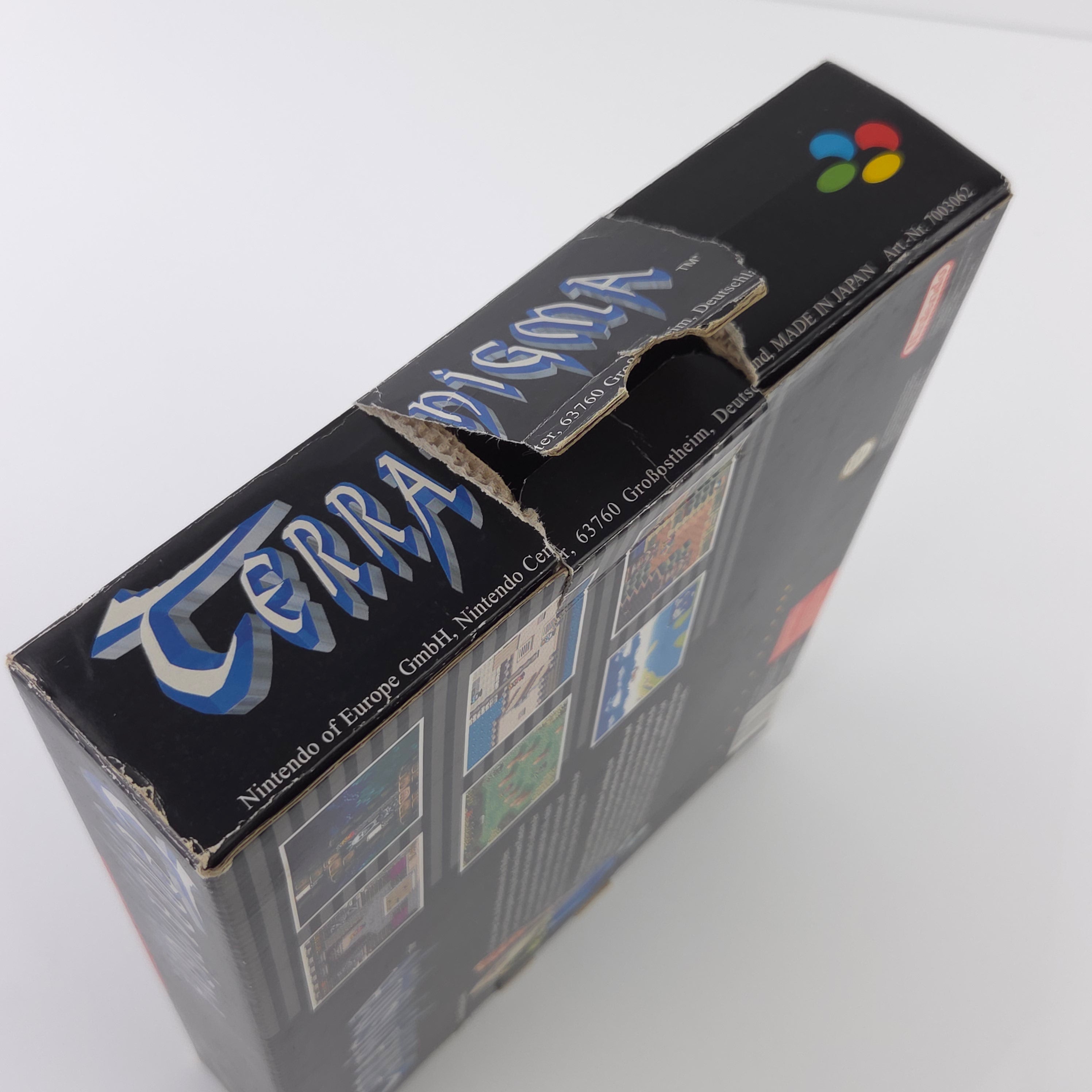 Super Nintendo Spiel : Terranigma - SNES Big Box OVP PAL dt NOE Quintet