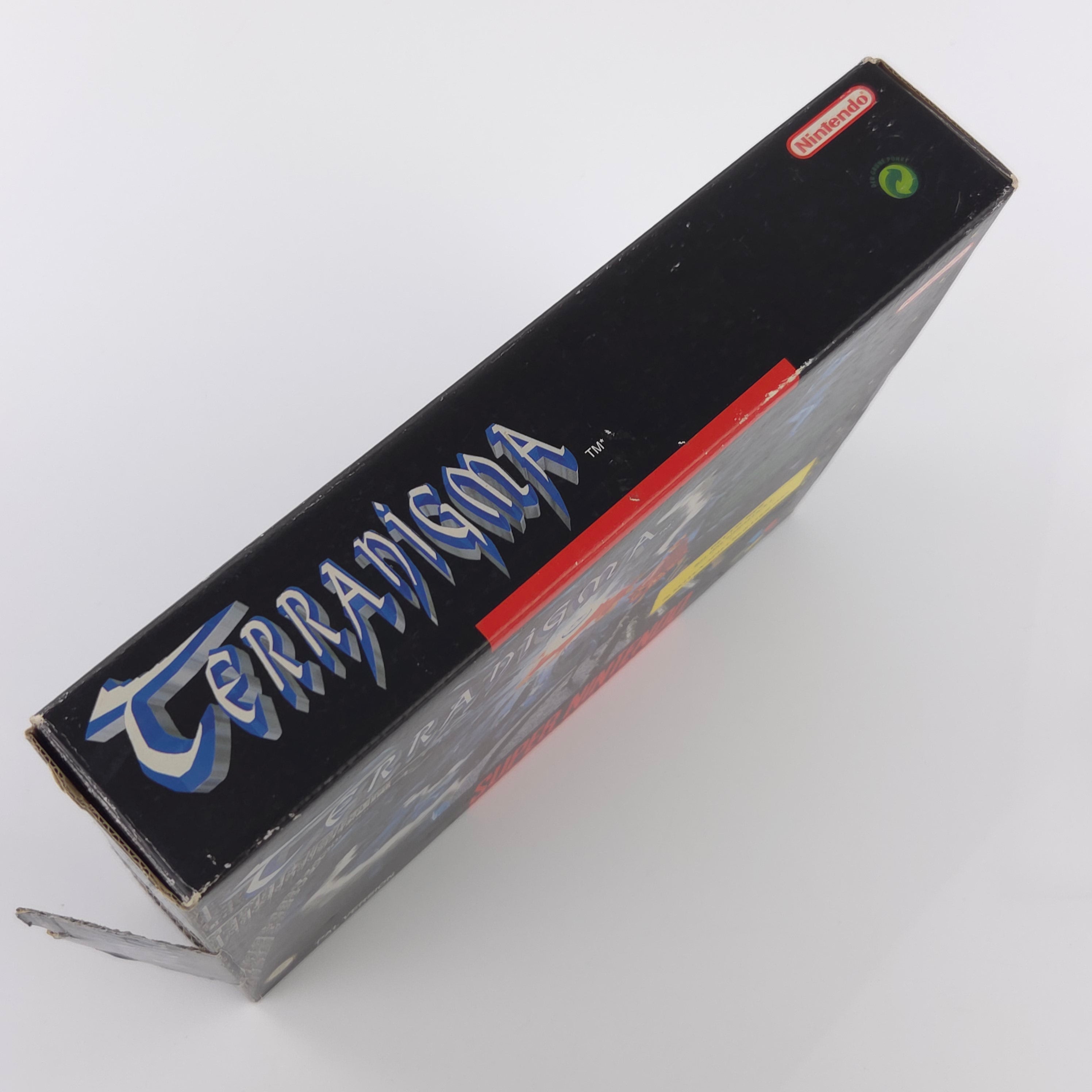 Super Nintendo Spiel : Terranigma - SNES Big Box OVP PAL dt NOE Quintet