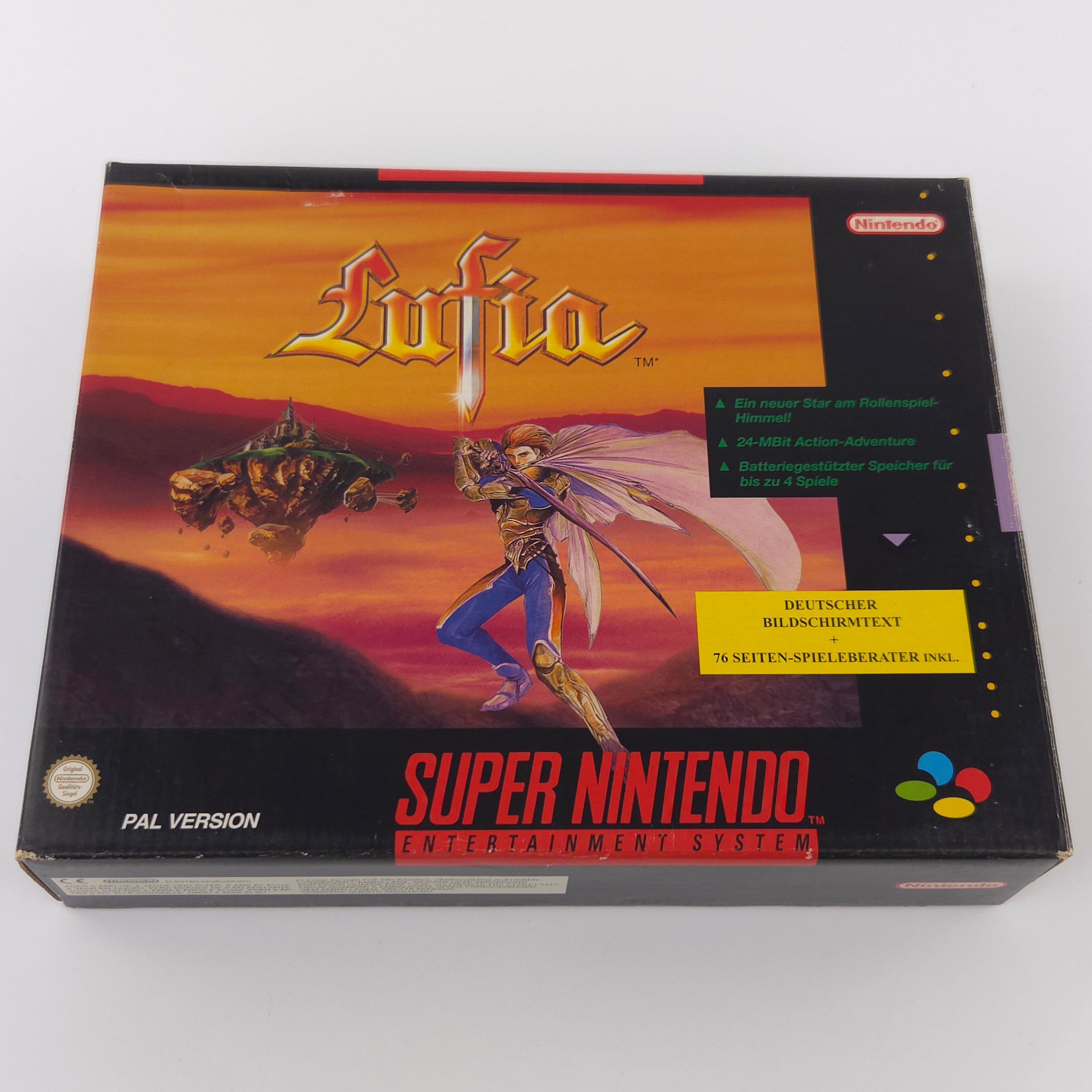 Super Nintendo Spiel : Lufia - SNES Big Box OVP PAL dt. NOE