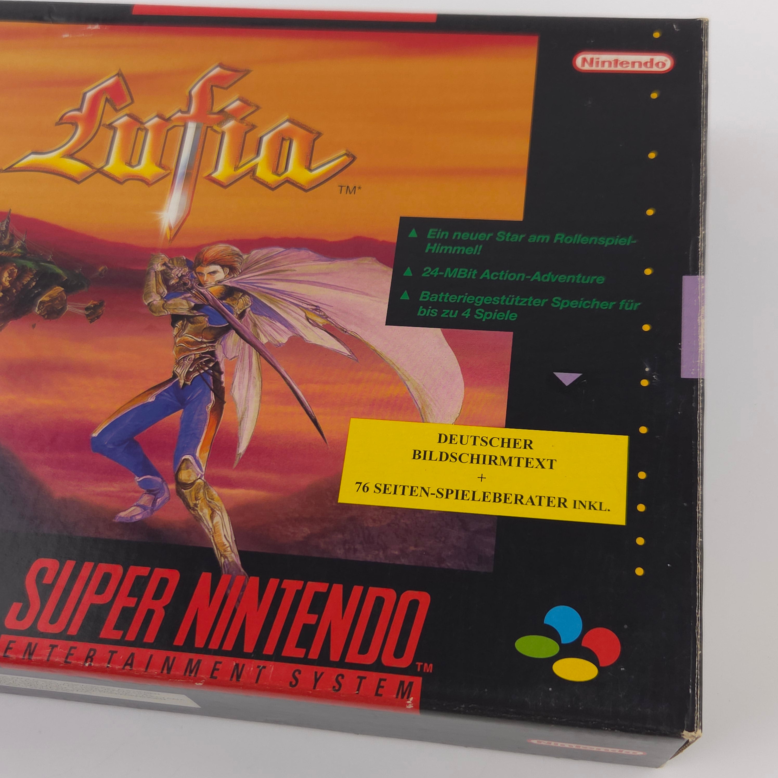 Super Nintendo Spiel : Lufia - SNES Big Box OVP PAL dt. NOE