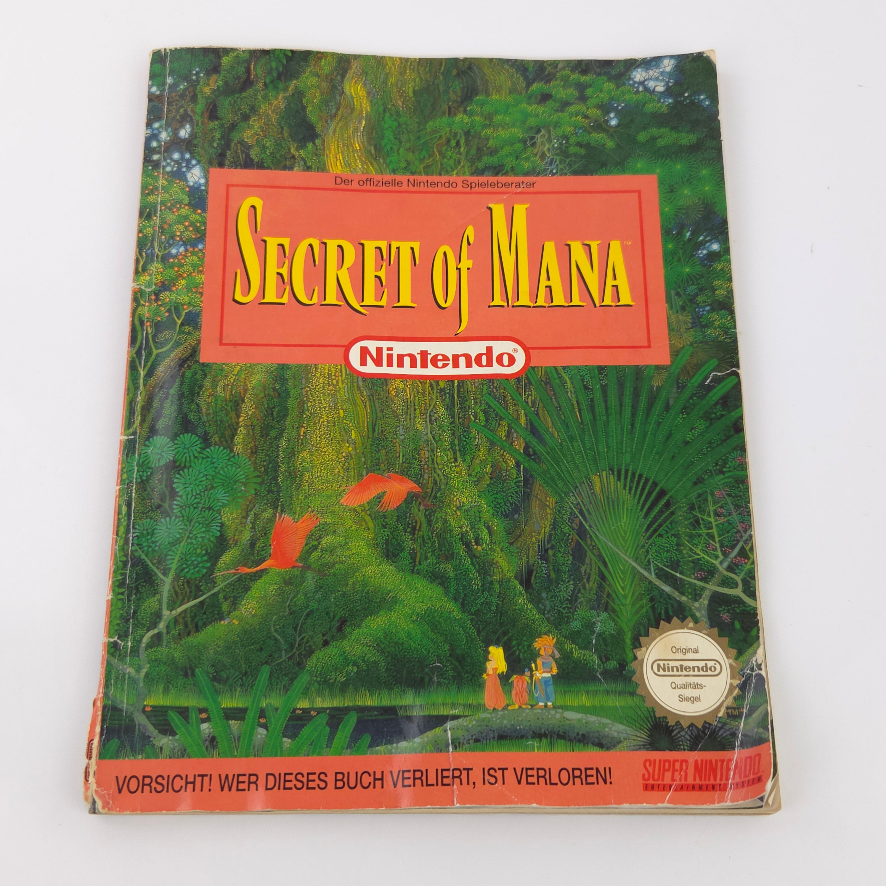 Super Nintendo Spiel : Secret of Mana - SNES Big Box OVP no Inlay / PAL dt. NOE