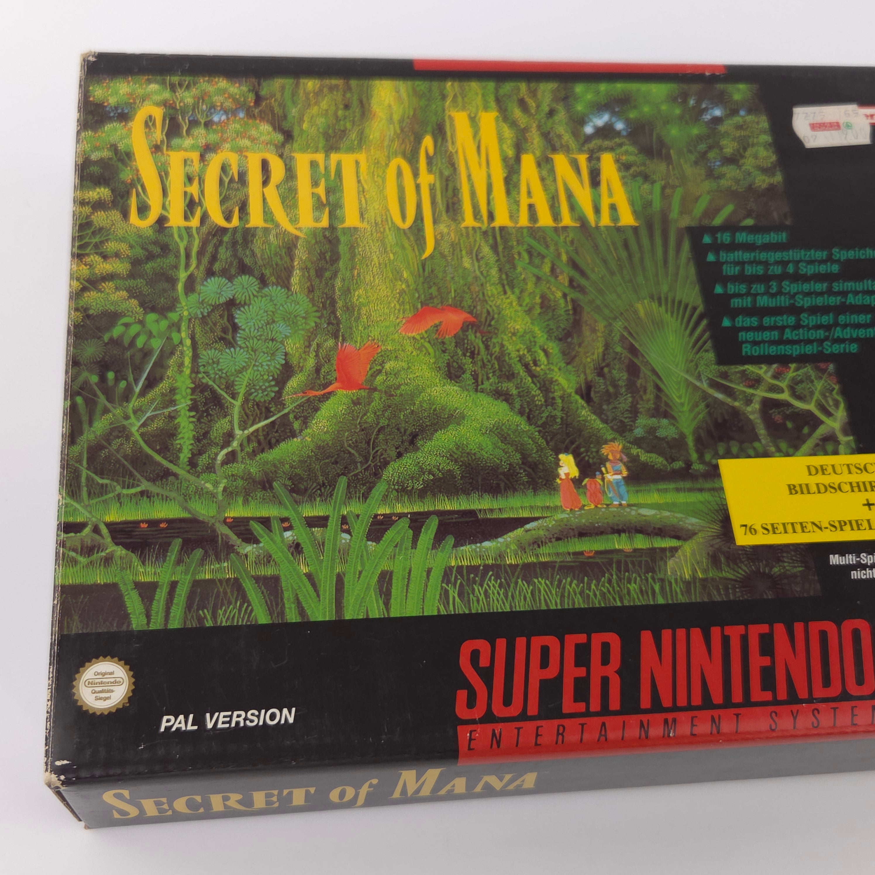 Super Nintendo Spiel : Secret of Mana - SNES Big Box OVP no Inlay / PAL dt. NOE