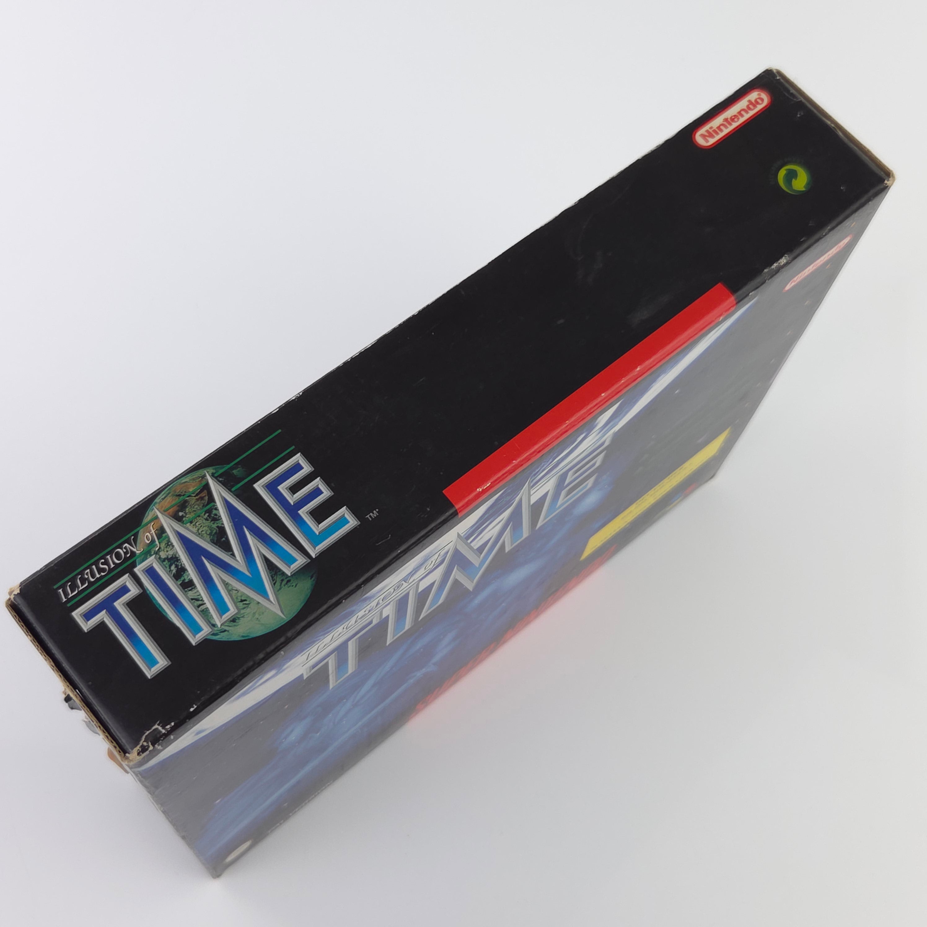 Super Nintendo Spiel : iLLusion of Time - SNES Big Box OVP no Inlay / PAL dt NOE