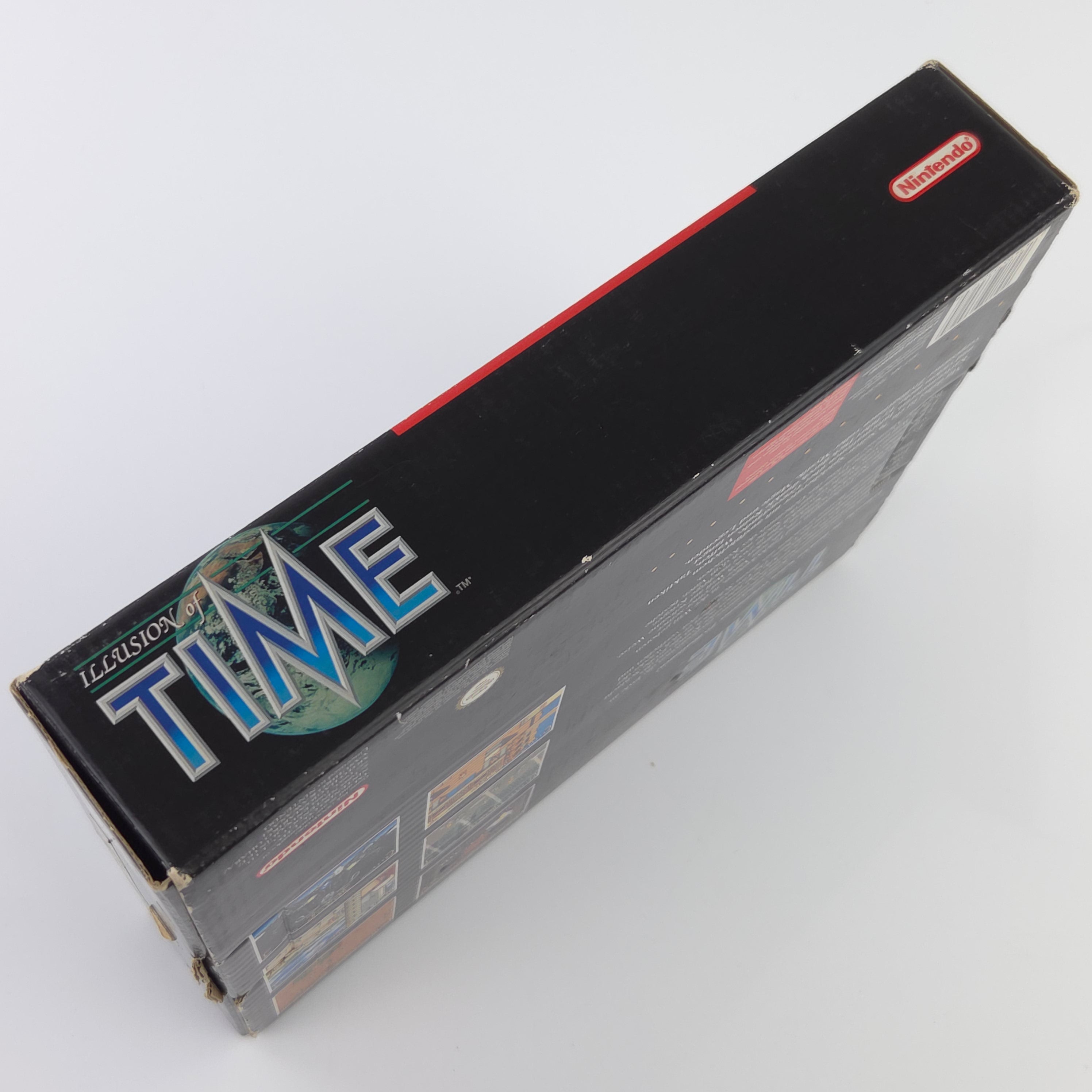 Super Nintendo Spiel : iLLusion of Time - SNES Big Box OVP no Inlay / PAL dt NOE