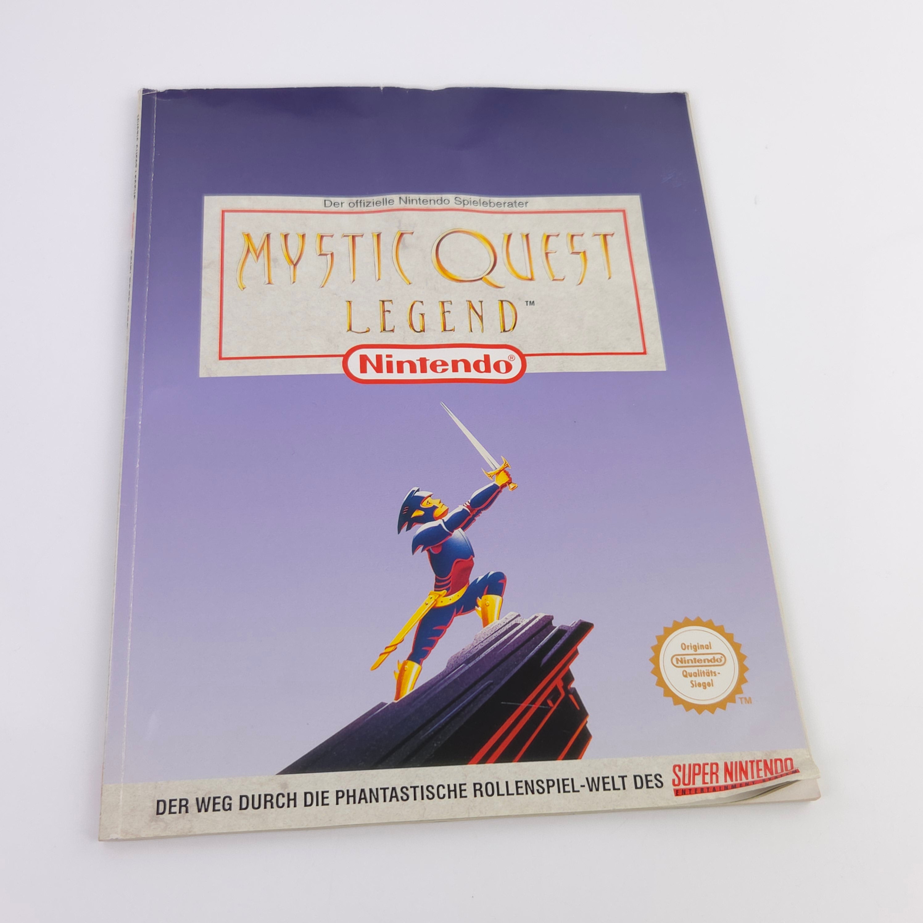 Super Nintendo Spiel : Mystic Quest Legend - SNES Big Box OVP no Inlay / PAL NOE