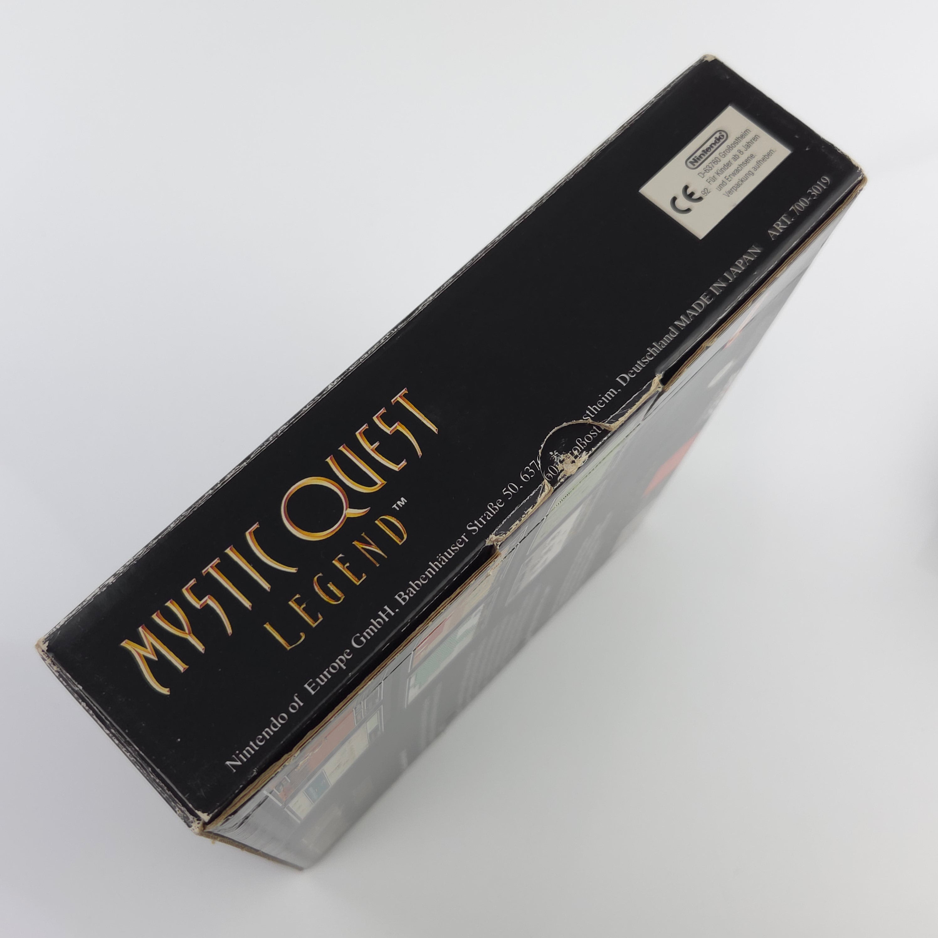 Super Nintendo Spiel : Mystic Quest Legend - SNES Big Box OVP no Inlay / PAL NOE