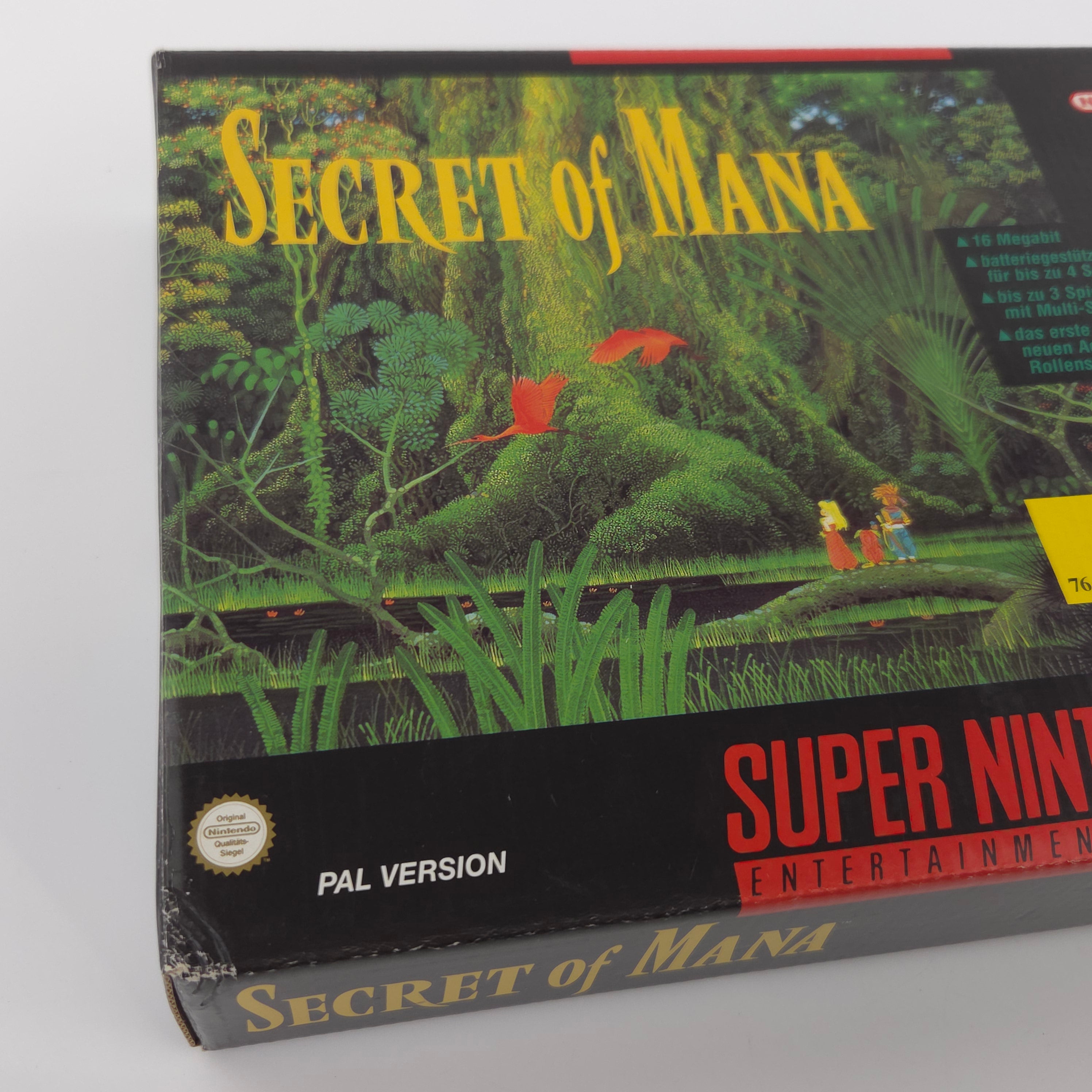 Super Nintendo Spiel : Secret of Mana - SNES Big Box OVP no Inlay / PAL NOE dt.