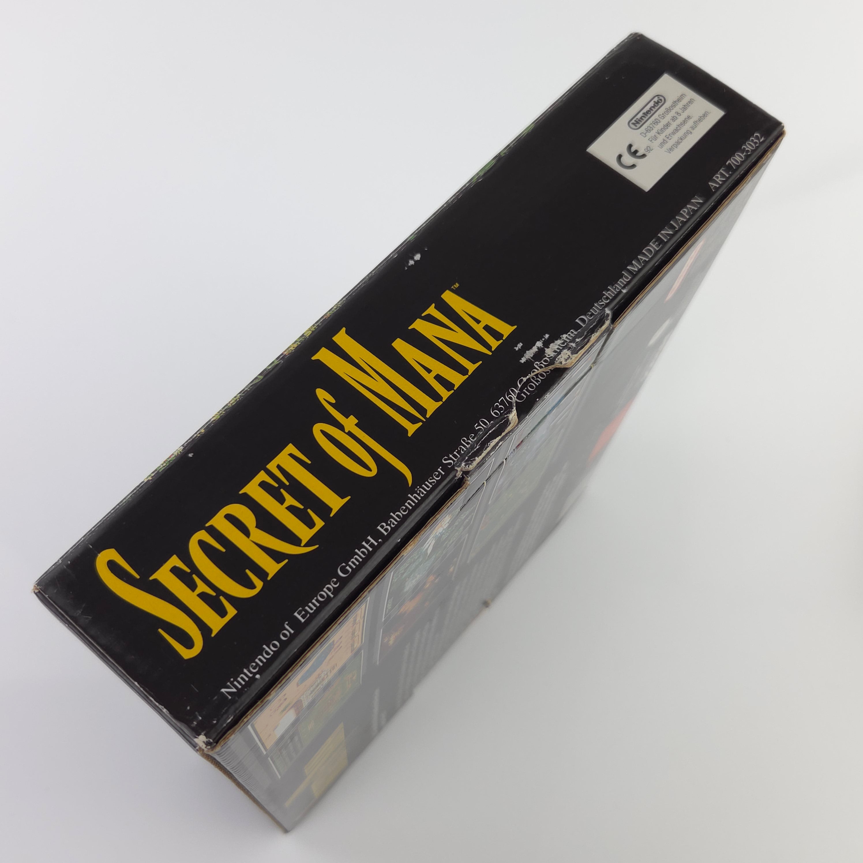 Super Nintendo Spiel : Secret of Mana - SNES Big Box OVP no Inlay / PAL NOE dt.