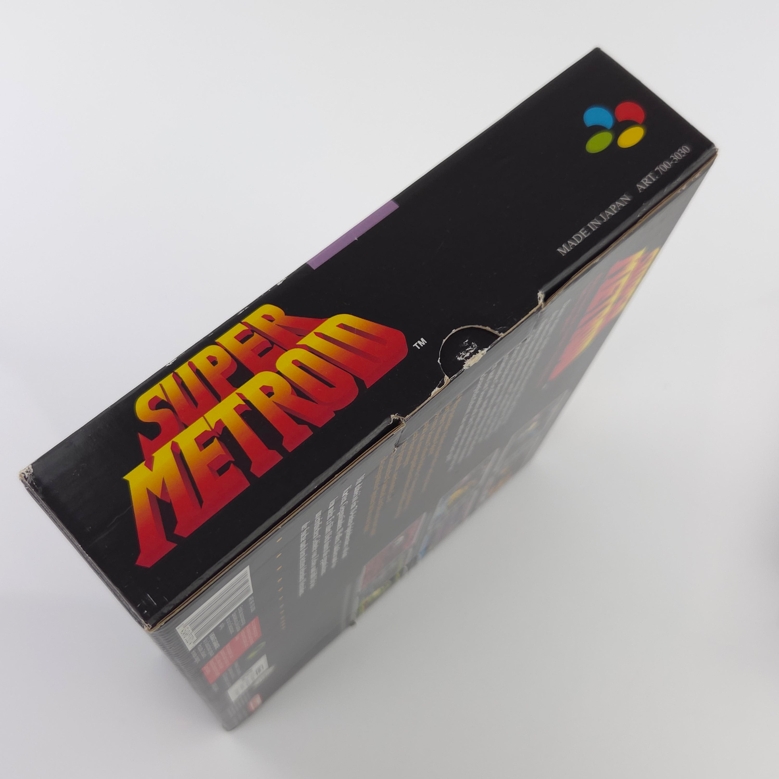Super Nintendo Spiel : Super Metroid - SNES Big Box OVP no Inlay / PAL NOE dt.