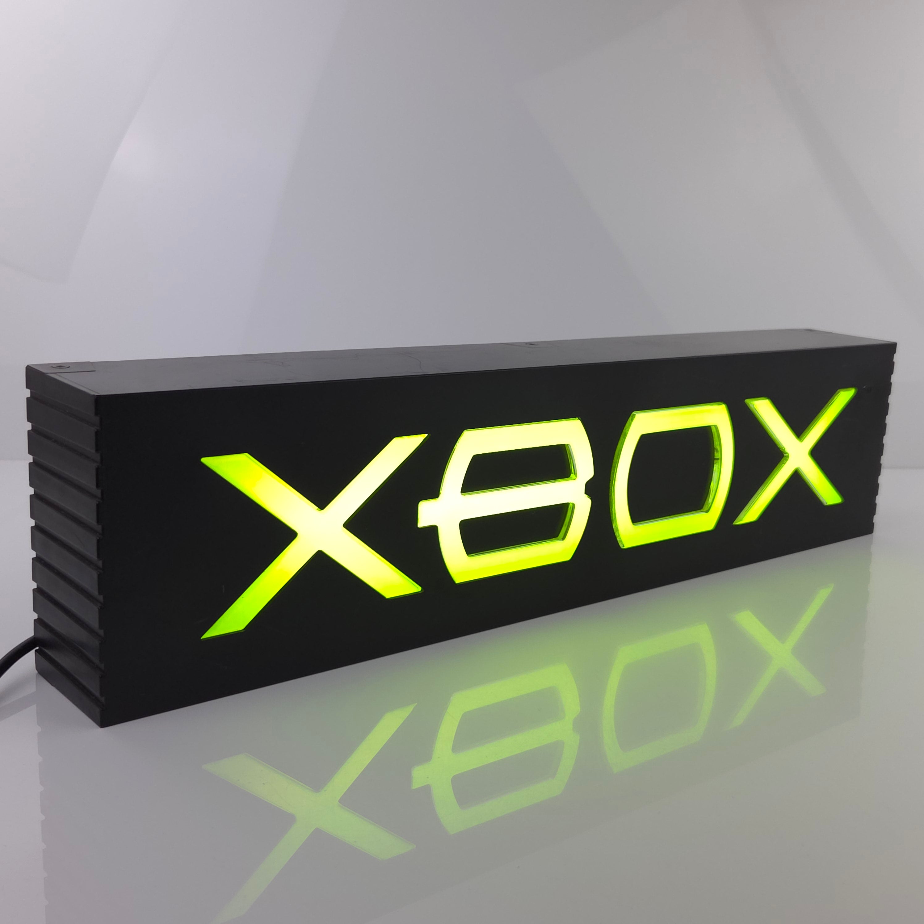Xbox Classic Leuchtreklame / Light Sign / Aufsteller PROMO Händler