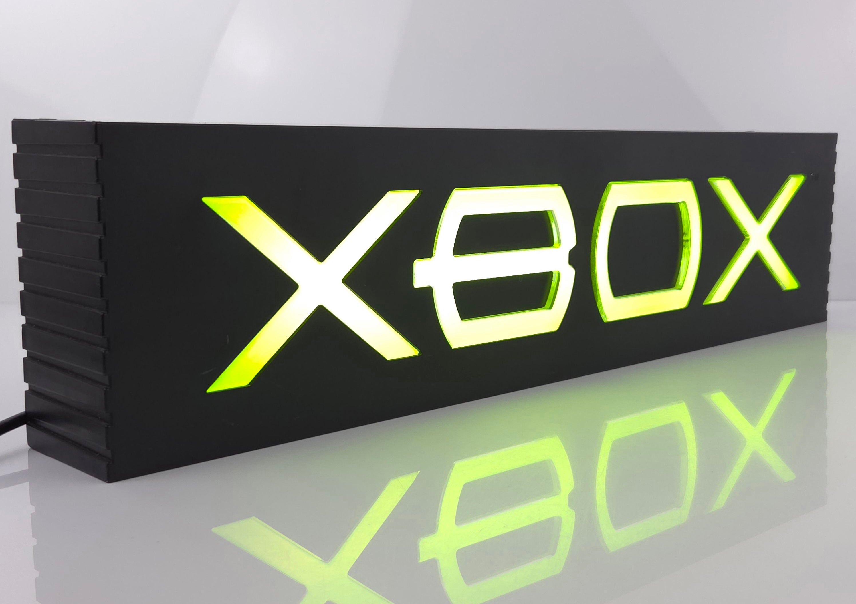 Xbox Classic Leuchtreklame / Light Sign / Aufsteller PROMO Händler