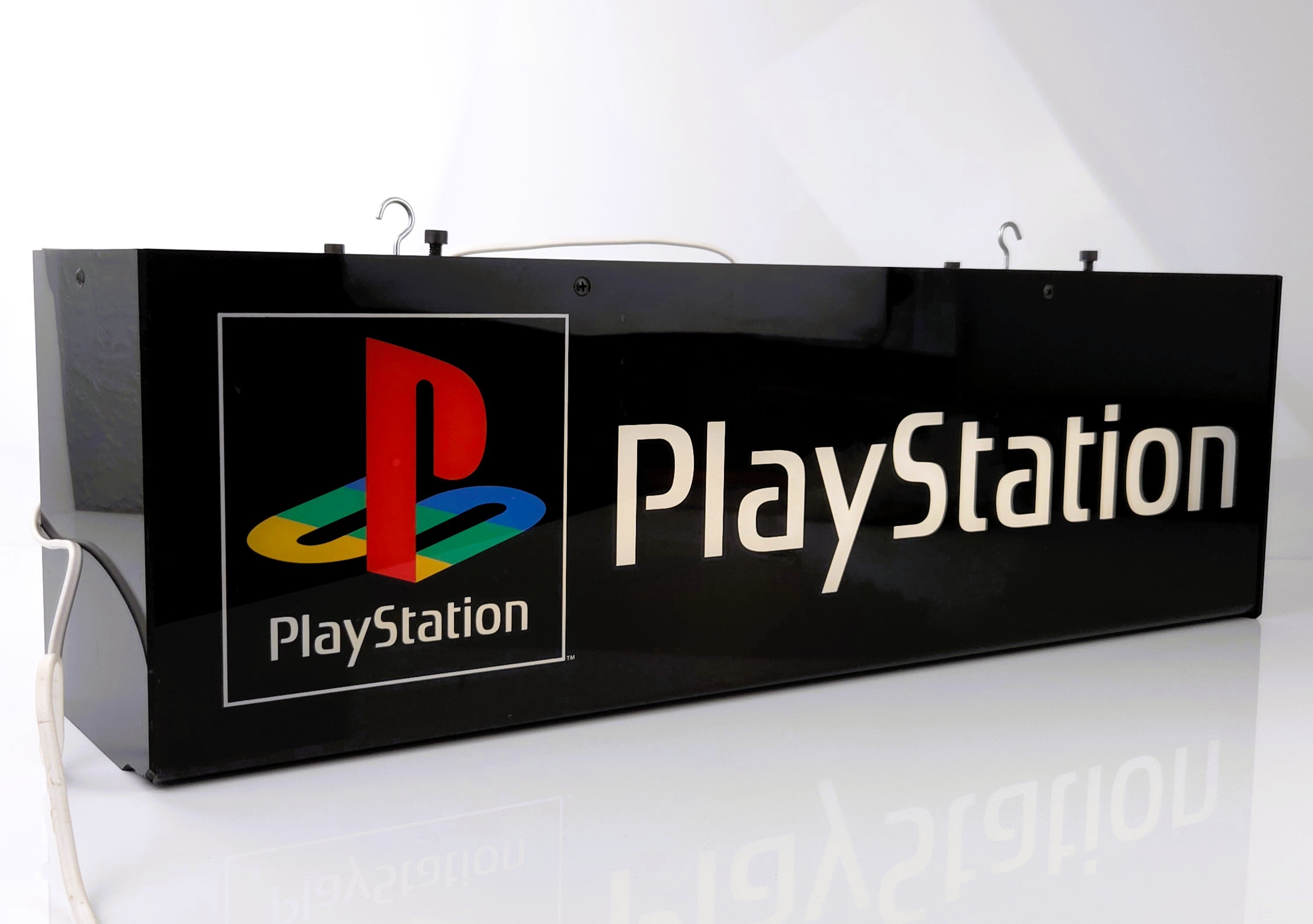 Playstation 1 Leuchtreklame / LightSign / Aufsteller PROMO Händler Kiosk PS1