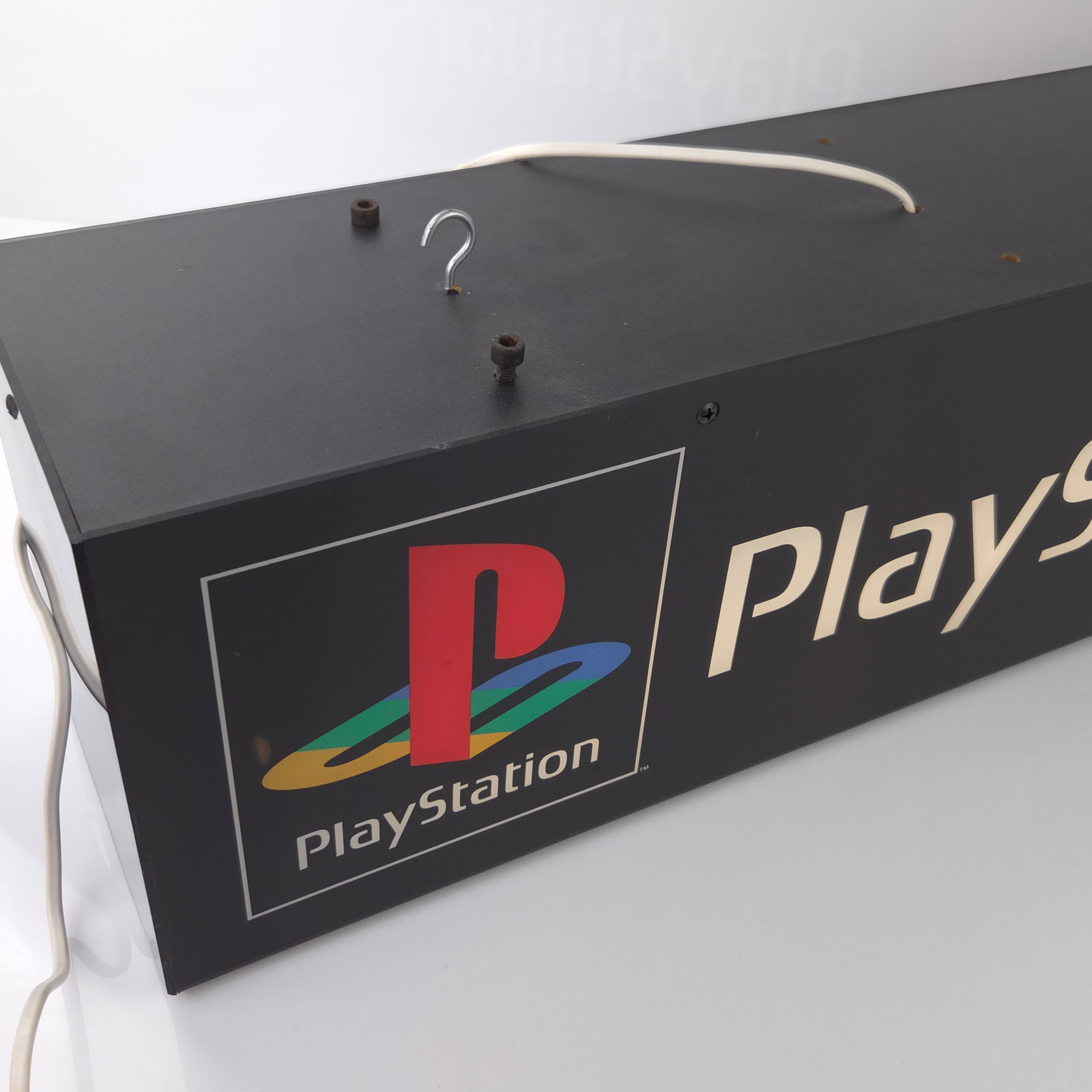 Playstation 1 Leuchtreklame / LightSign / Aufsteller PROMO Händler Kiosk PS1