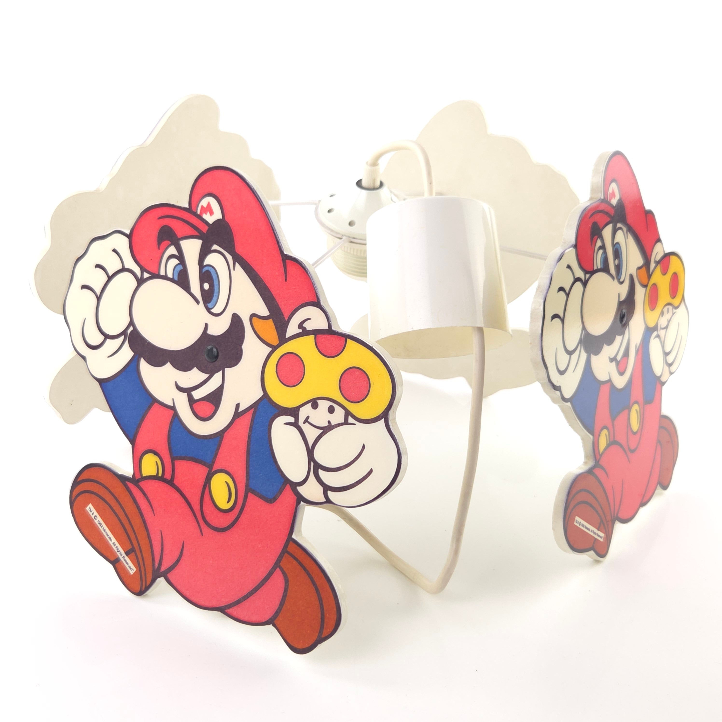 Super Mario Bros 2 Lampe von 1992 - Nintendo Reklame NES / Gameboy Ära SMB PROMO