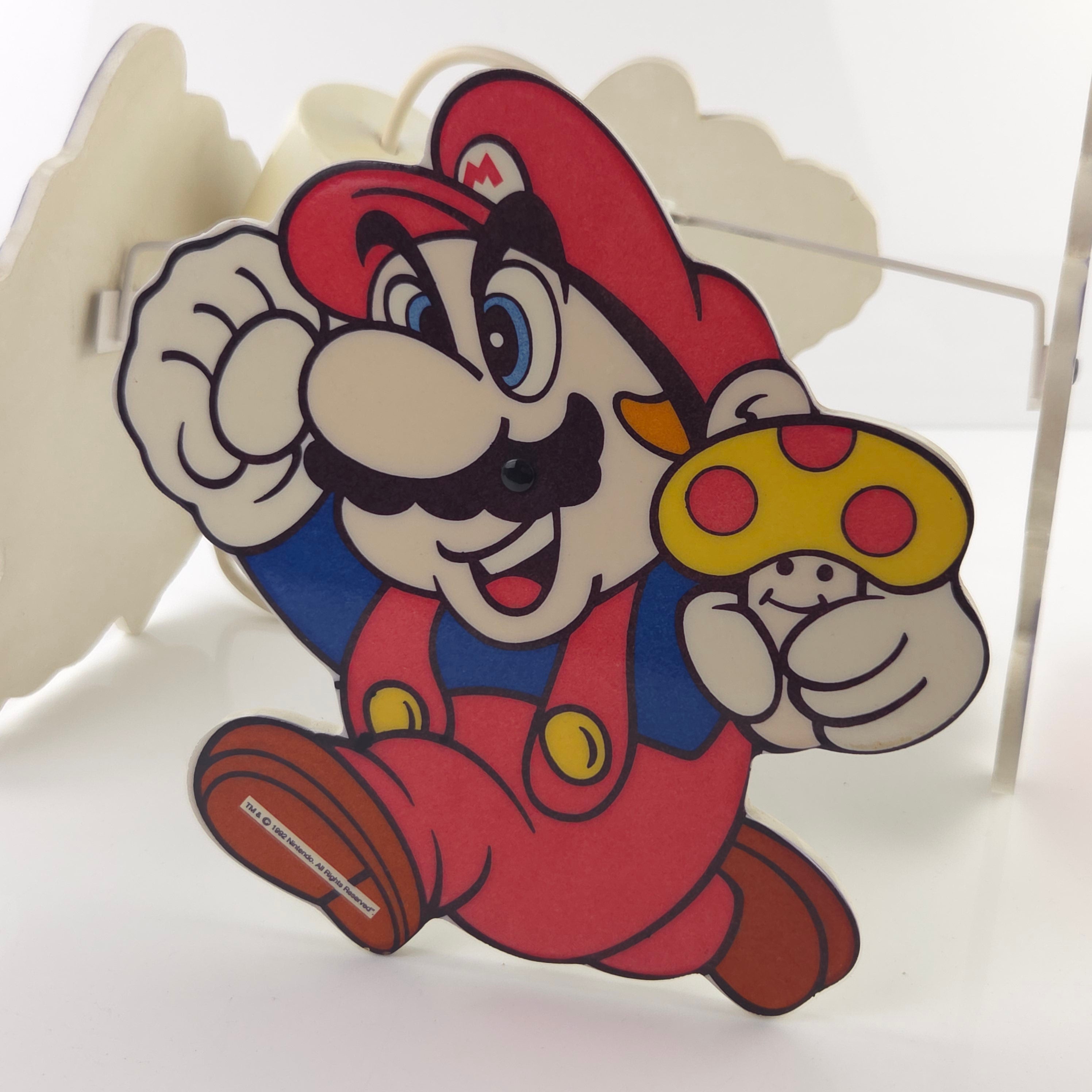 Super Mario Bros 2 Lampe von 1992 - Nintendo Reklame NES / Gameboy Ära SMB PROMO