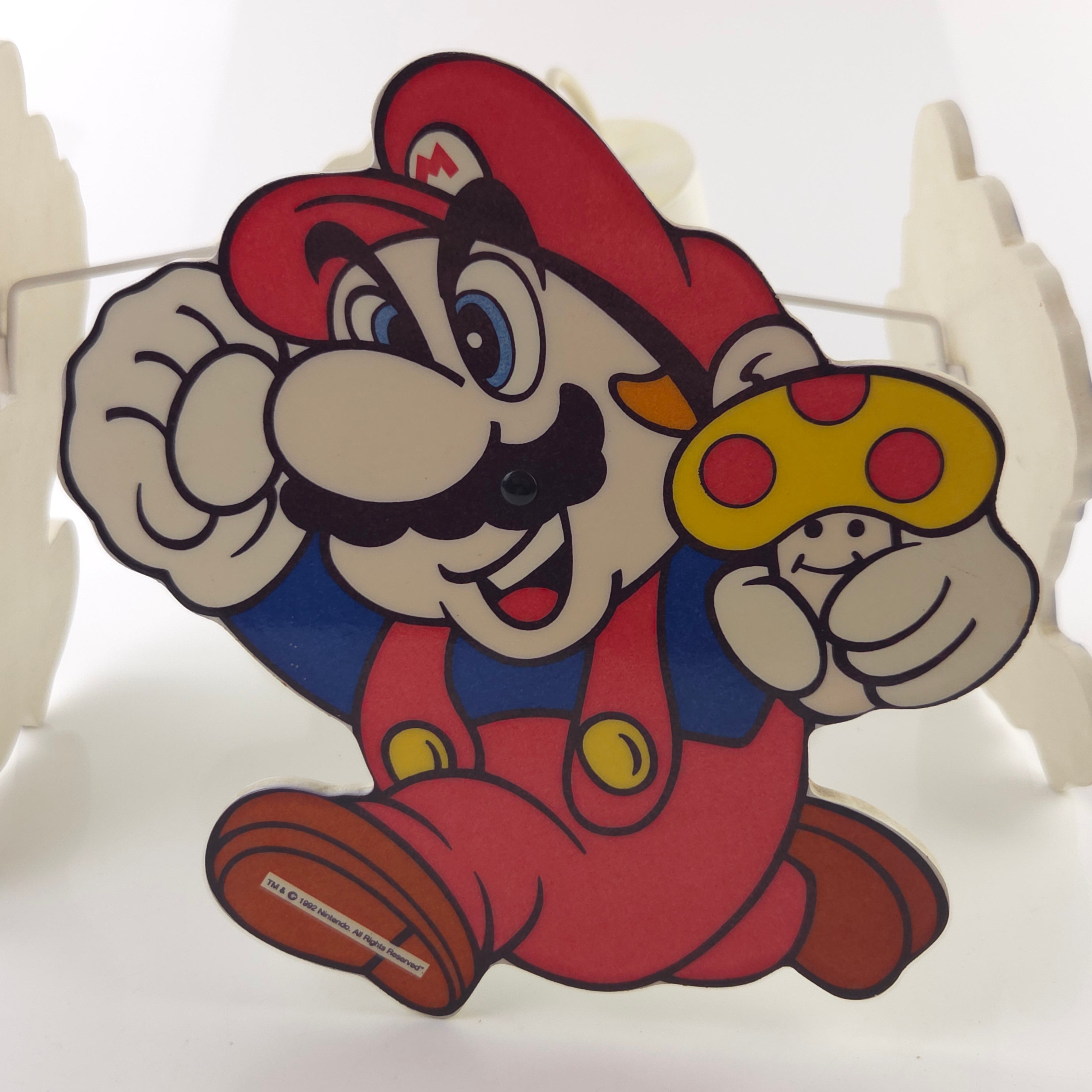 Super Mario Bros 2 Lampe von 1992 - Nintendo Reklame NES / Gameboy Ära SMB PROMO