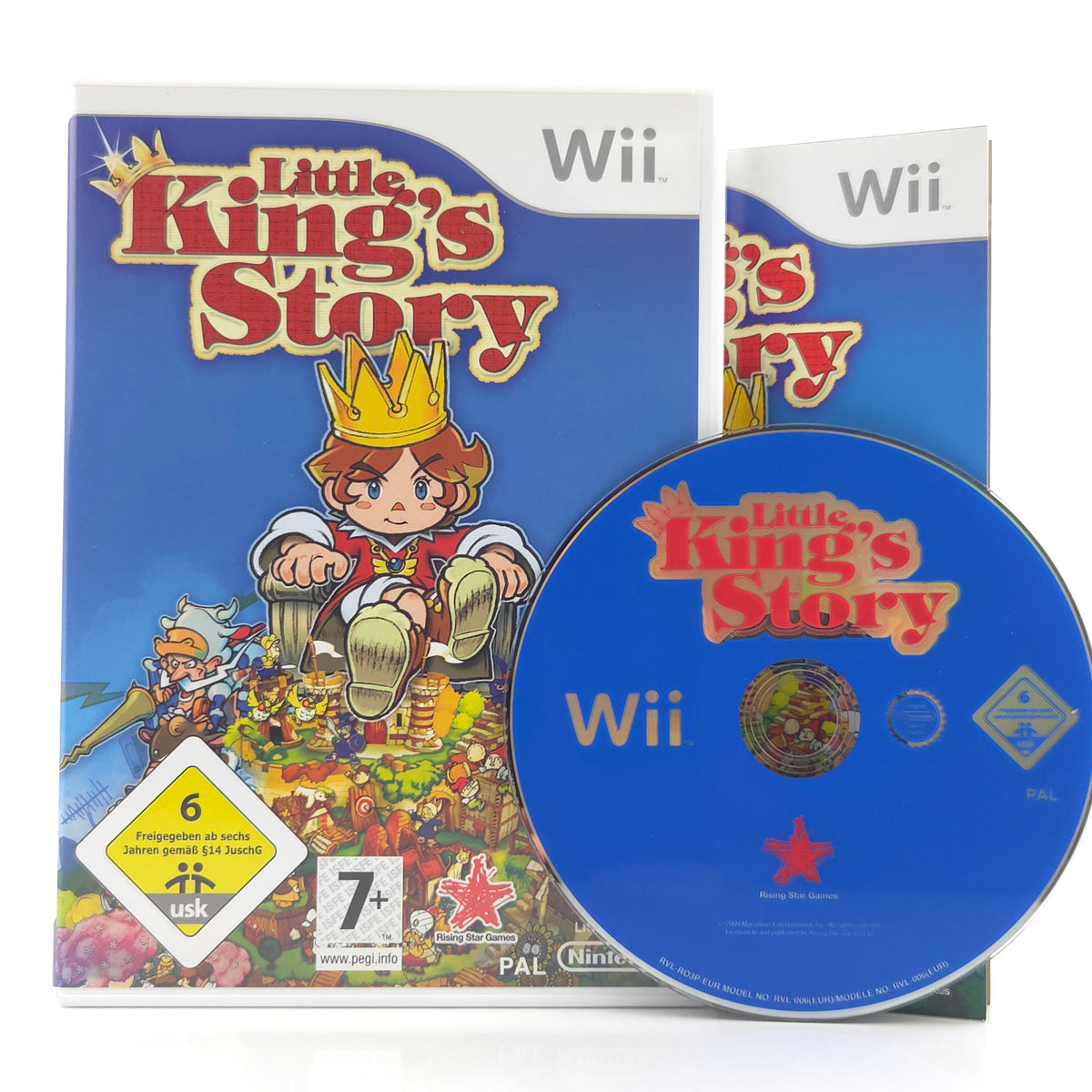Nintendo Wii Spiel: Little King´s Story - CD Anleitung OVP (PAL DE)