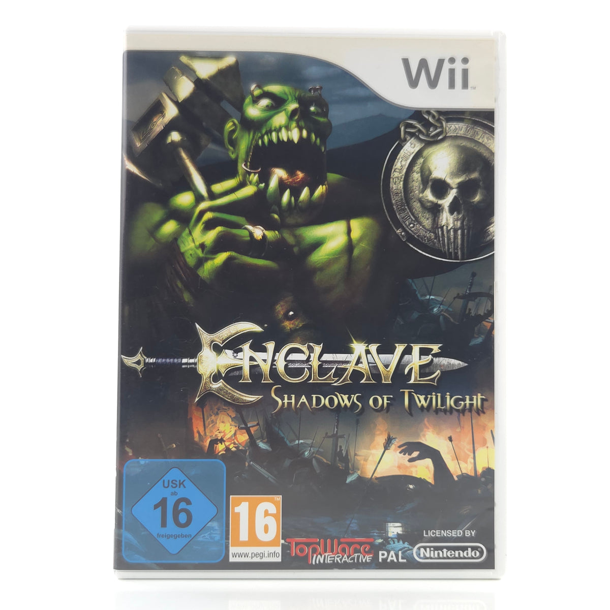Nintendo Wii Spiel: Enclave Shadows of Twilight - CD Anleitung OVP (PAL EUR)