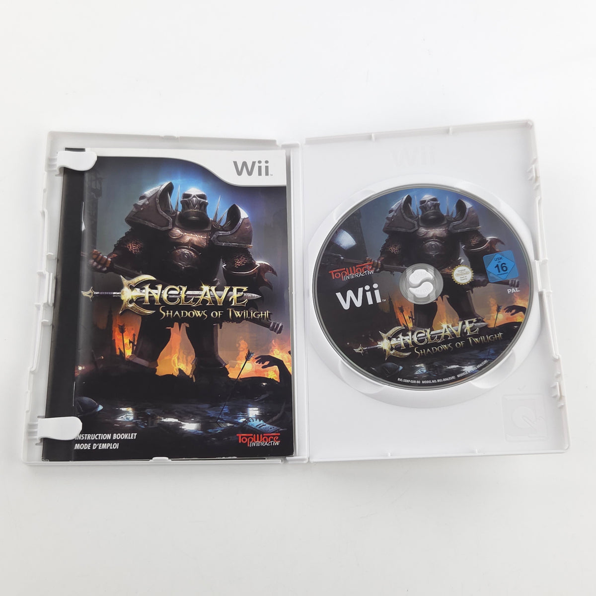 Nintendo Wii Spiel: Enclave Shadows of Twilight - CD Anleitung OVP (PAL EUR)