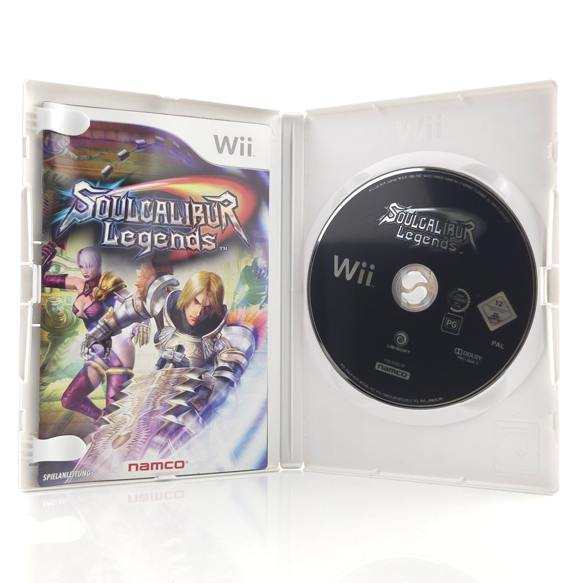 Nintendo Wii Spiel: Soulcalibur Legends - CD Anleitung OVP (PAL DE)