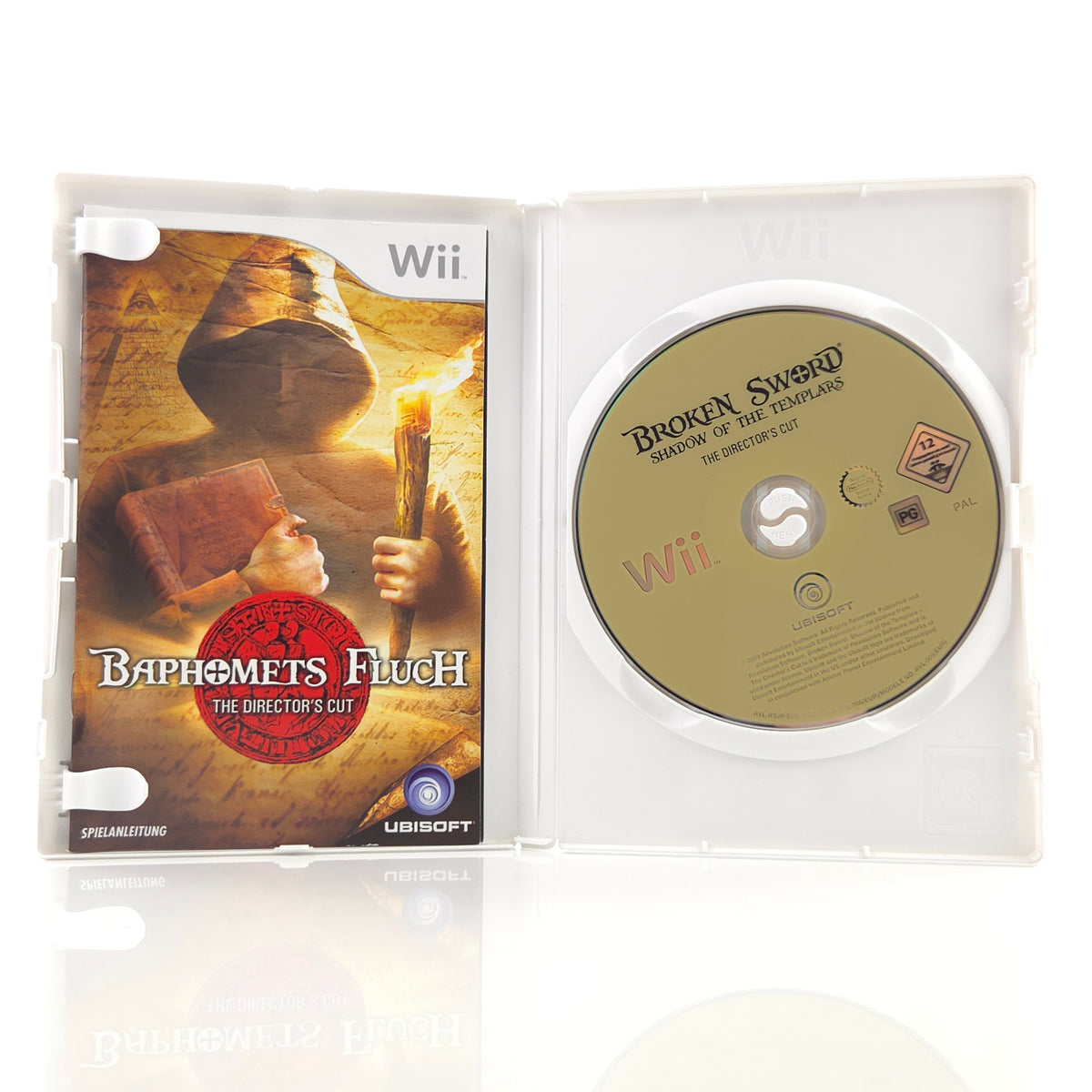 Nintendo Wii Spiel: Baphomets Fluch The Directors Cut - OVP (PAL DE)