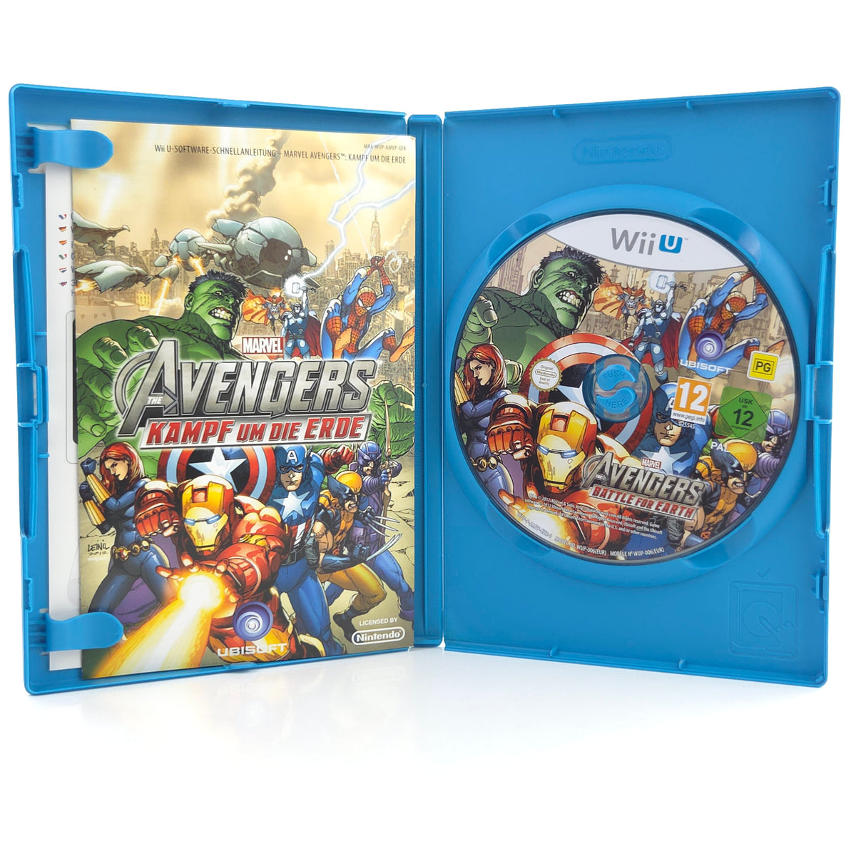 Nintendo Wii U Spiel: Marvel Avengers Kampf um die Erde (OVP PAL DE)