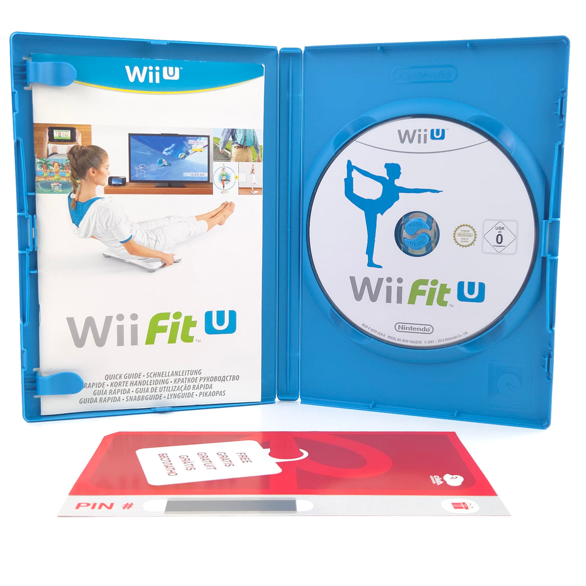 Nintendo Wii U Spiel: Wii Fit U - CD Anleitung OVP (PAL EUR)