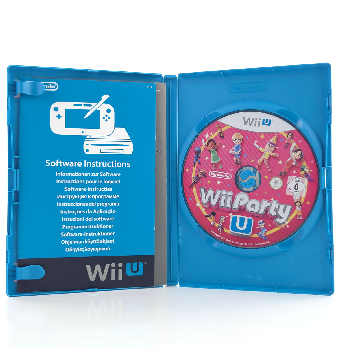 Nintendo Wii U Spiel: Wii Party U - CD Anleitung OVP (PAL DE)