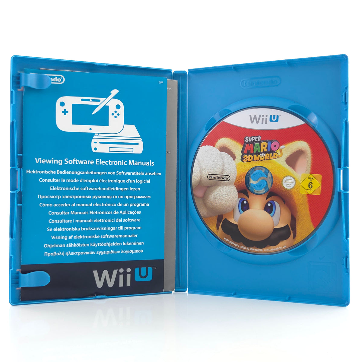 Nintendo Wii U Spiel: Super Mario 3D World - CD Anleitung OVP (PAL DE)