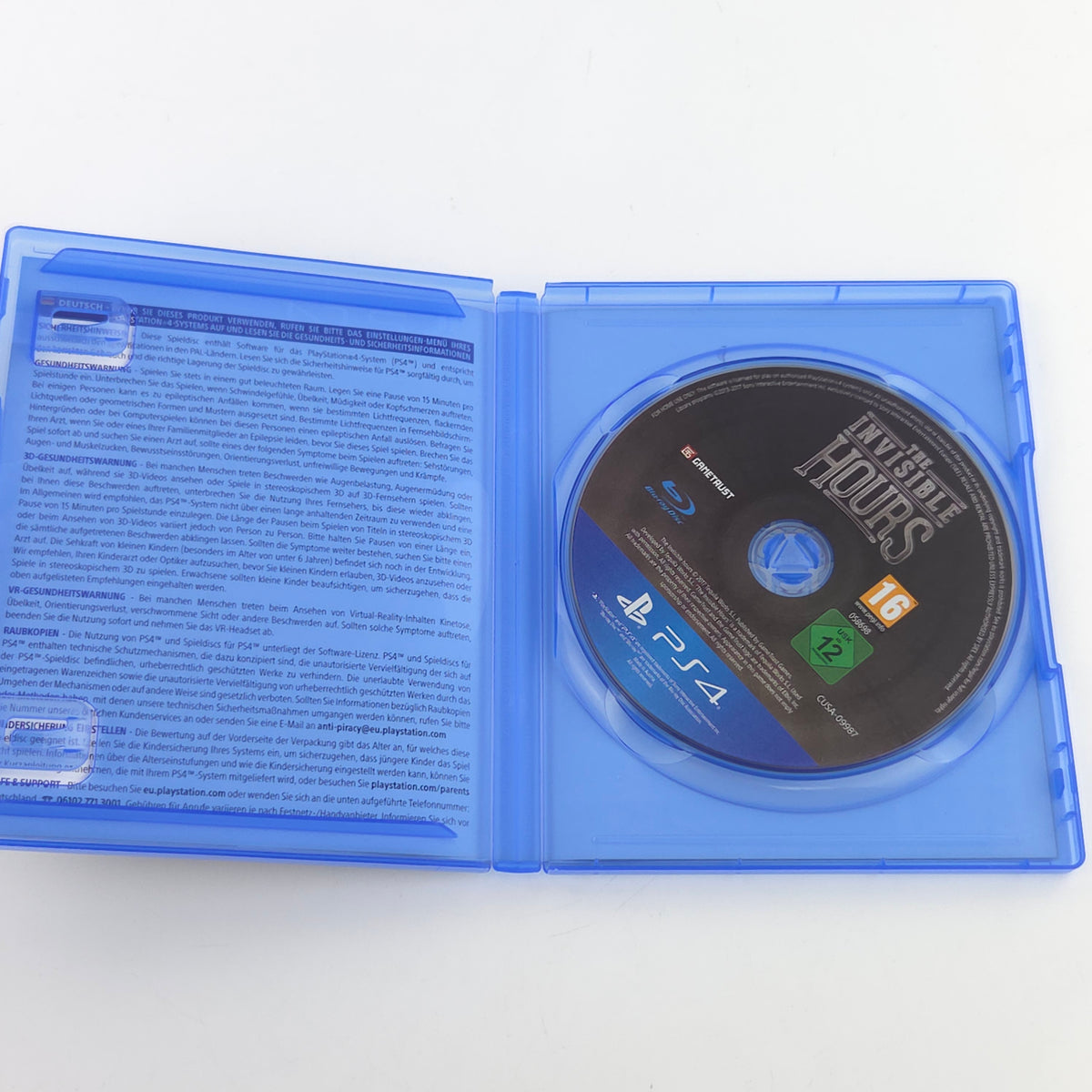 Sony Playstation 4 Spiel: The Invisible Hours - Playstation VR erforderlich PS4