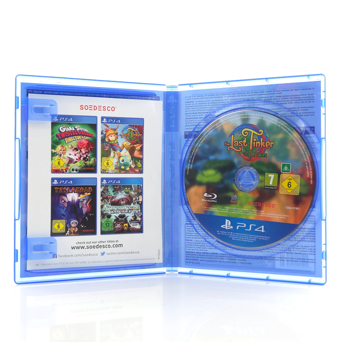 Sony Playstation 4 Spiel: The Last Tinker City of Colors - PS4 OVP (PAL DE)