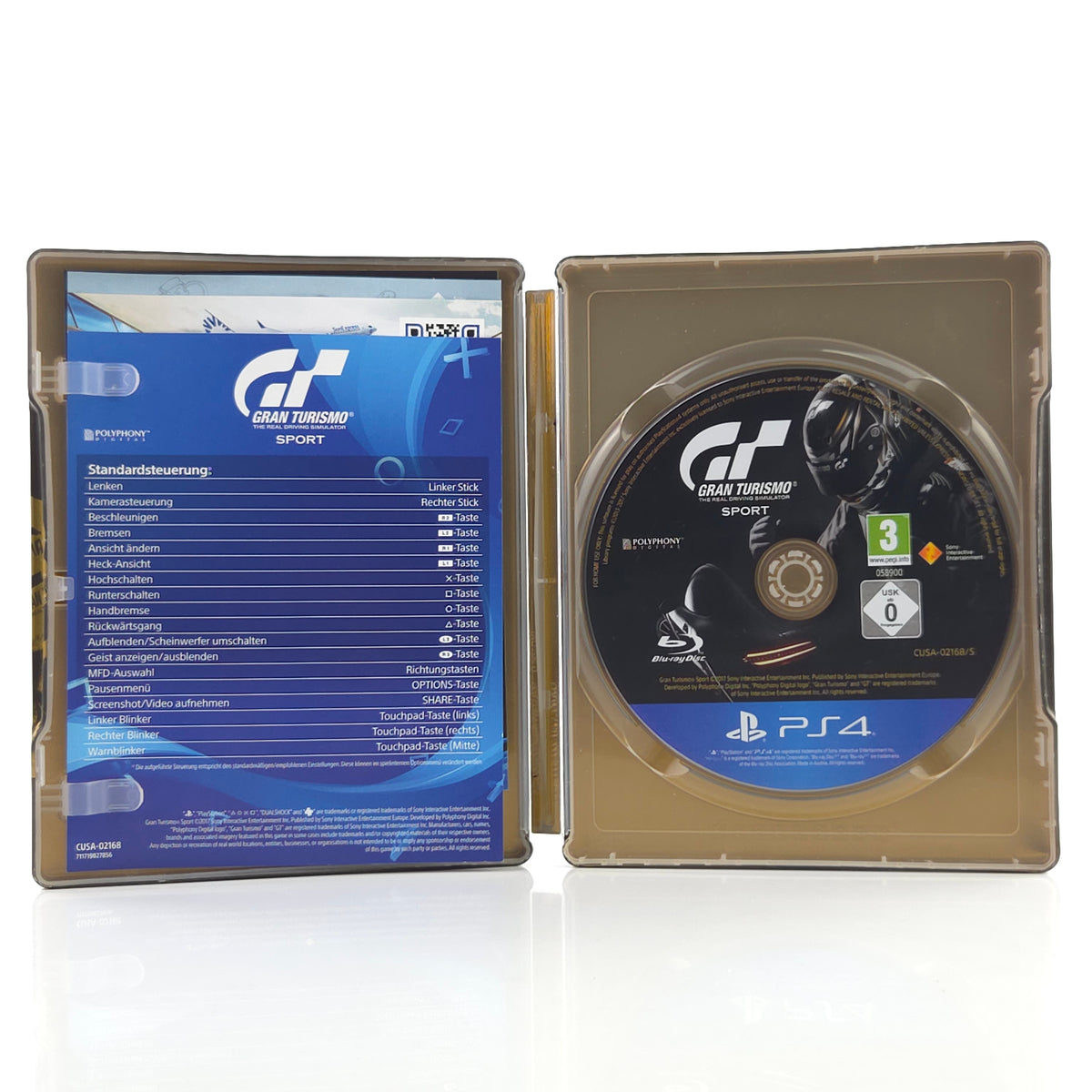 Sony Playstation 4: Gran Turismo The Real Driving Simulator Steelbook Edition