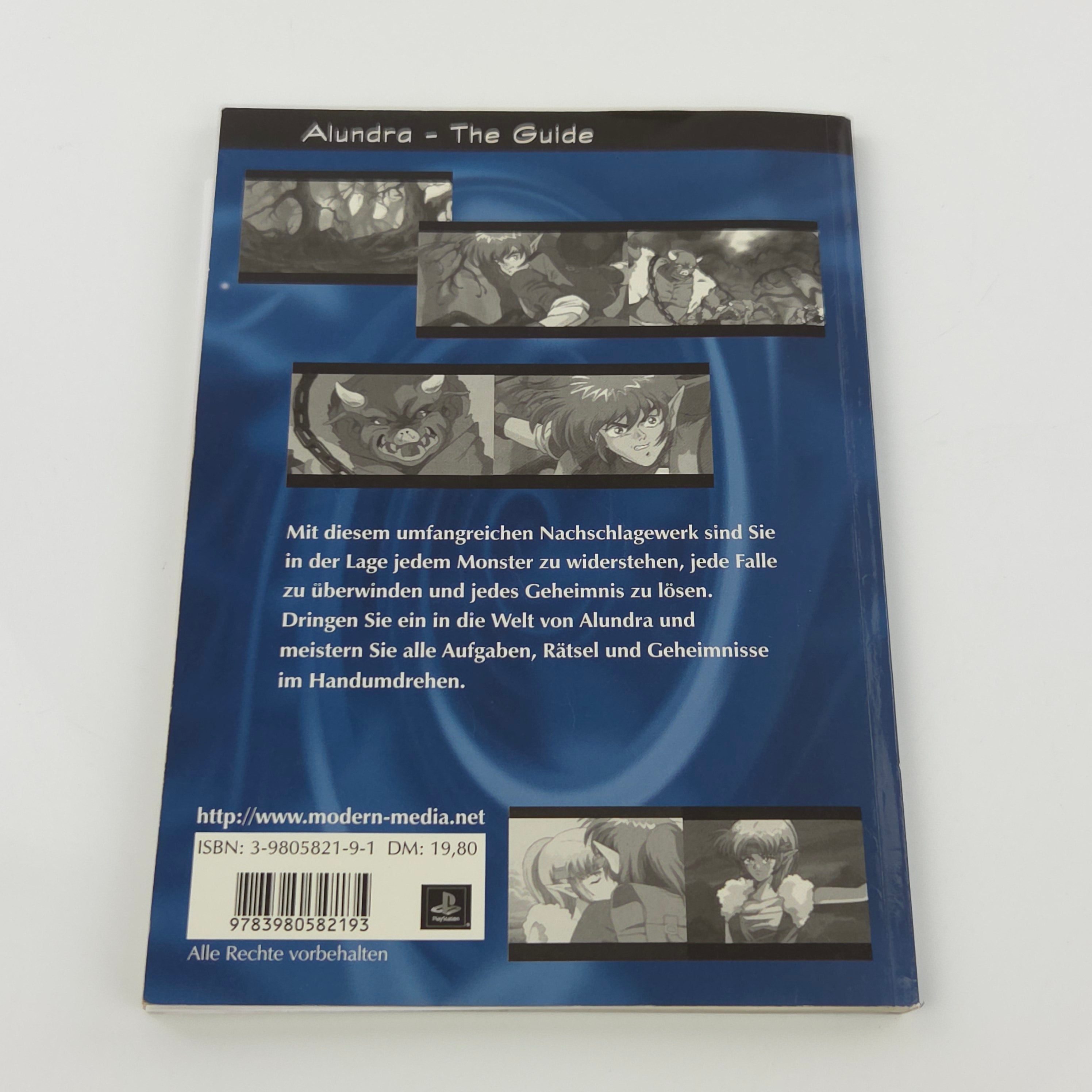 Playstation 1 Spiel – Alundra The Guide Lösungsbuch DE