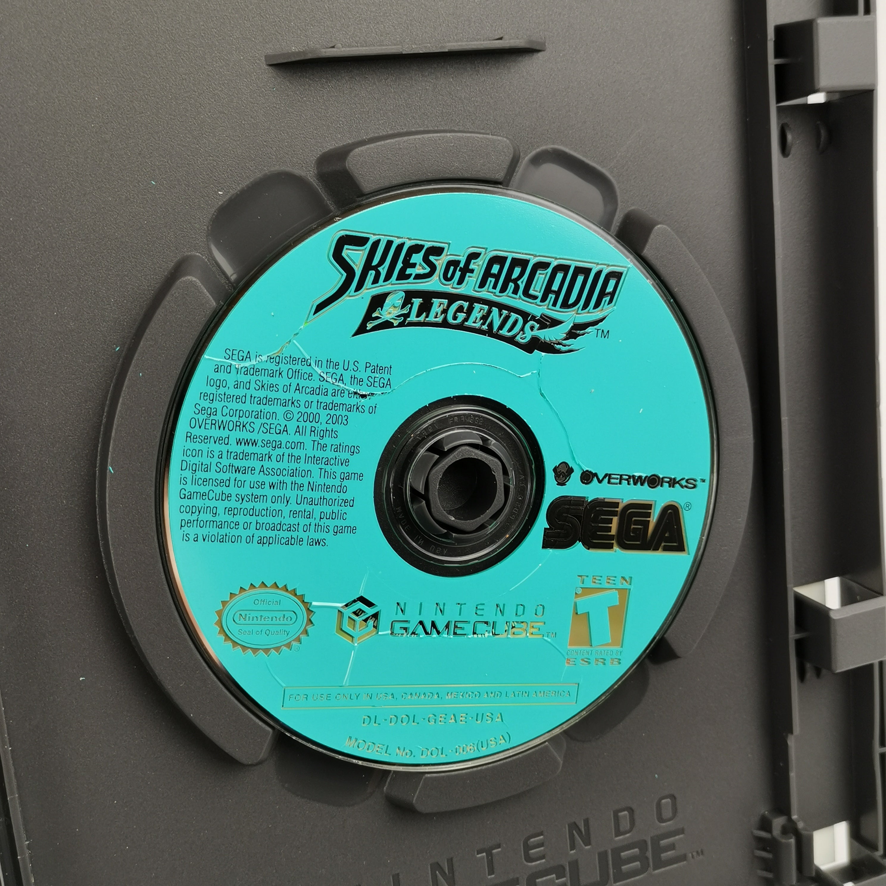 Nintendo Gamecube Spiel – Skies of Arcadia Legends USA OVP