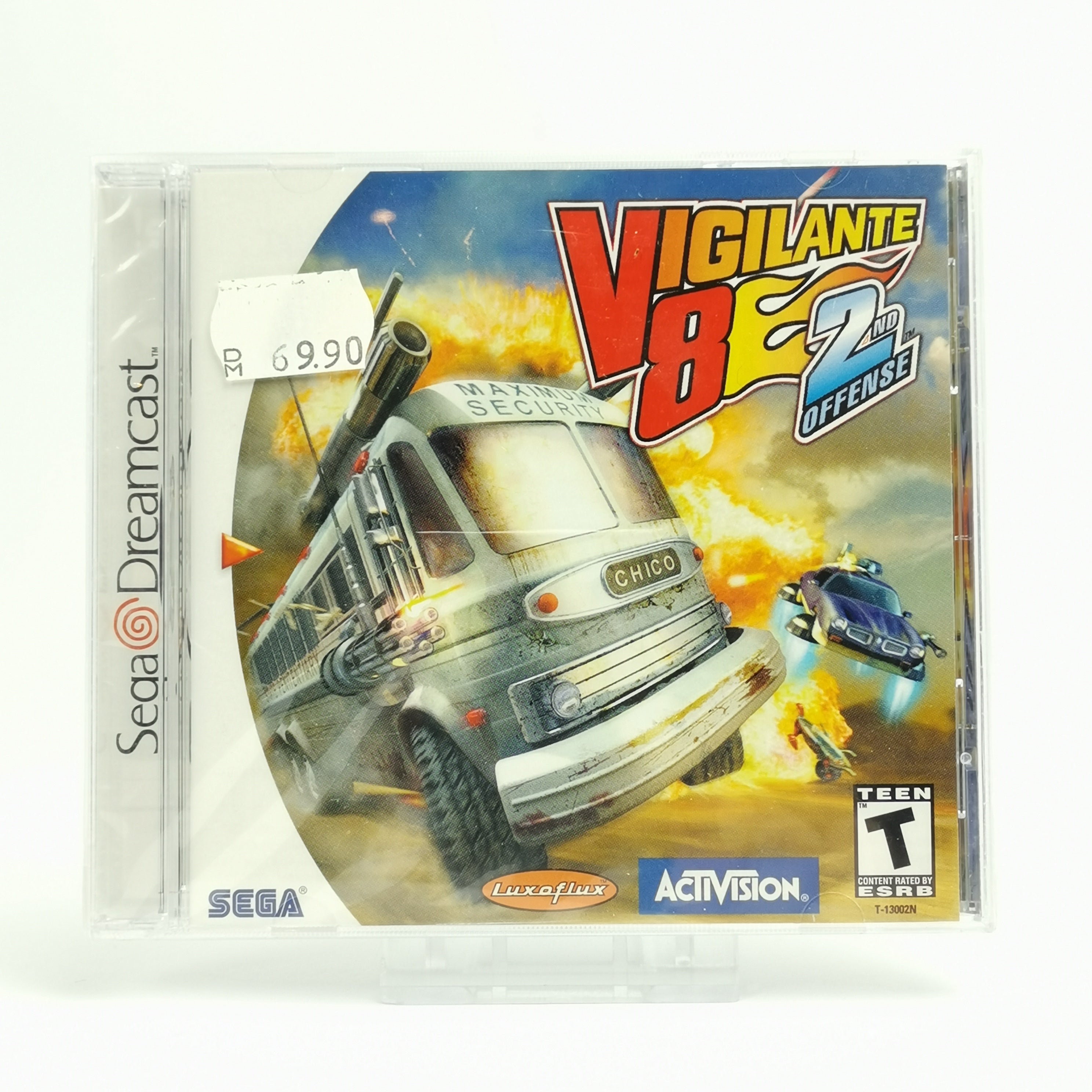 Sega Dreamcast Spiel – Vigilante 8 2nd Offense Neu