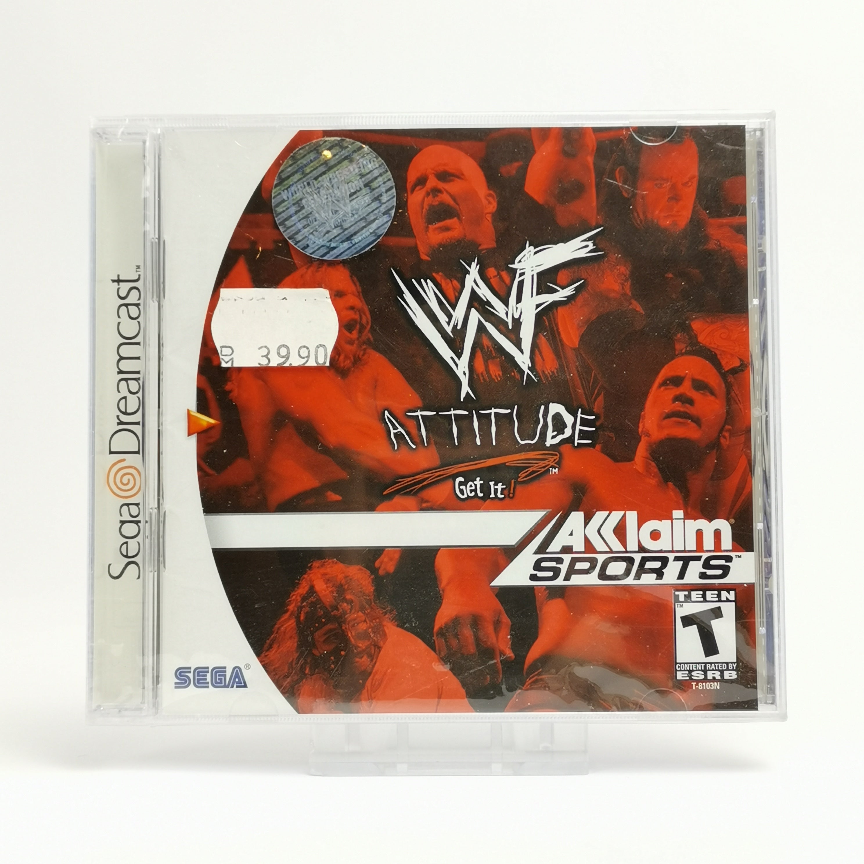 Sega Dreamcast Spiel – WWF Attitude Wrestling Neu