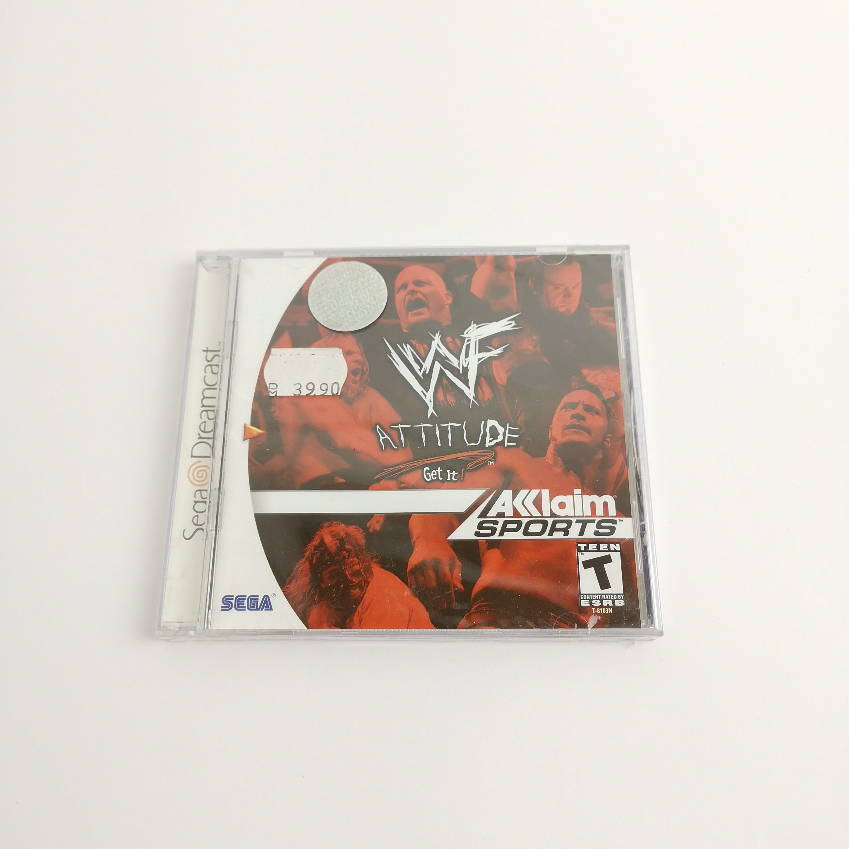 Sega Dreamcast Spiel – WWF Attitude Wrestling Neu