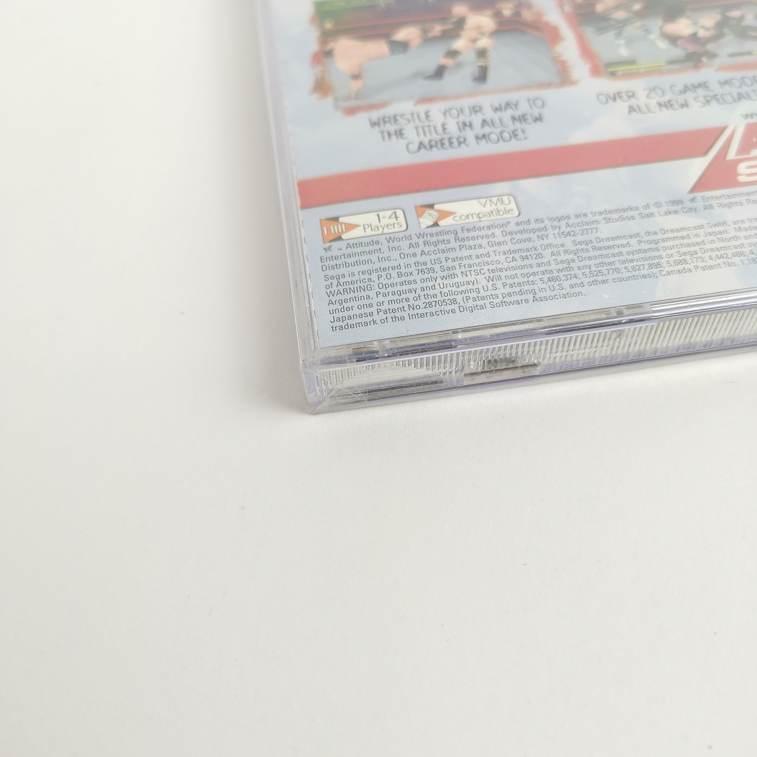 Sega Dreamcast Spiel – WWF Attitude Wrestling Neu