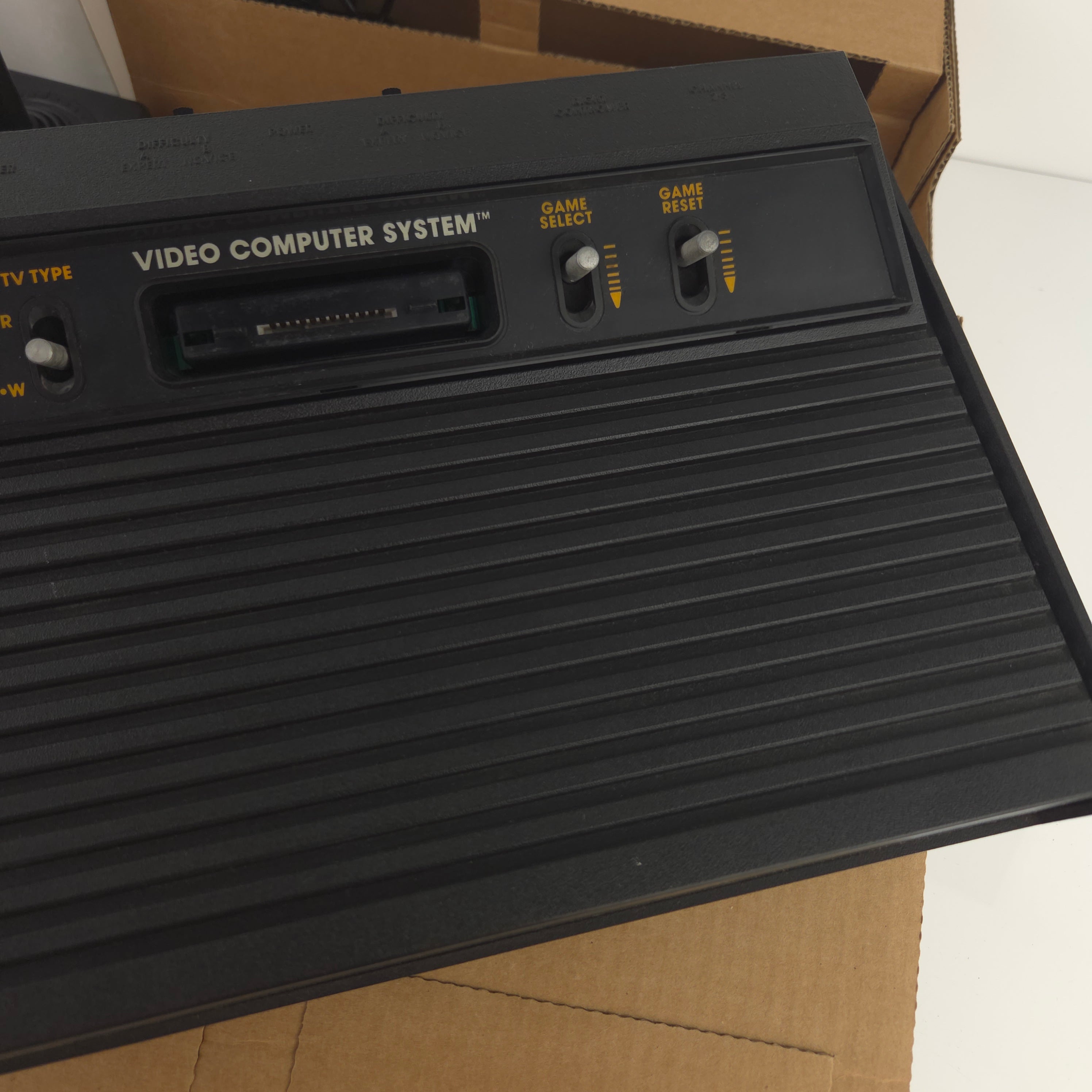 Atari 2600 Konsole OVP Vanguard Spiel PAL