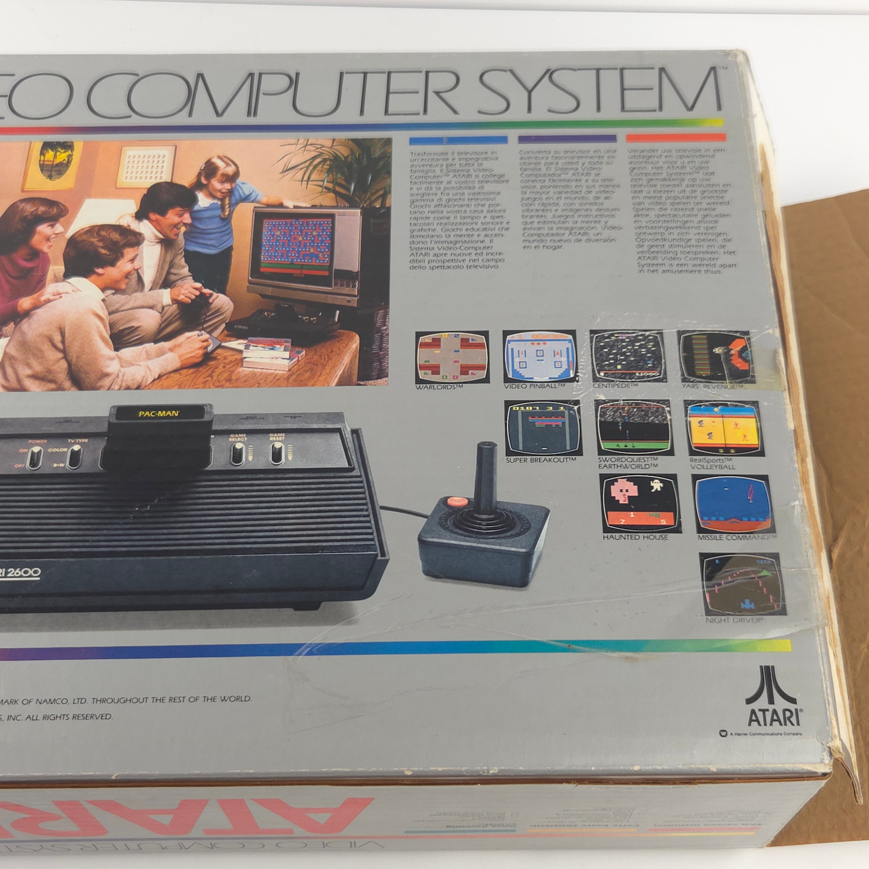 Atari 2600 Konsole OVP Vanguard Spiel PAL