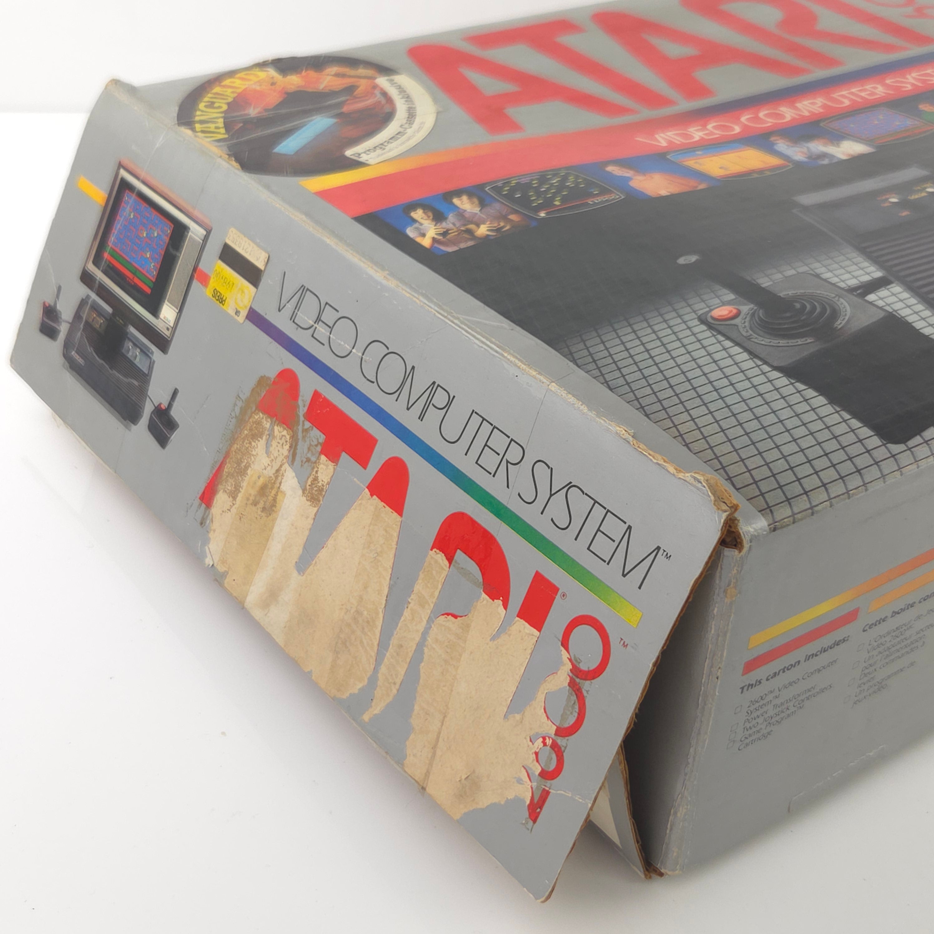 Atari 2600 Konsole OVP Vanguard Spiel PAL