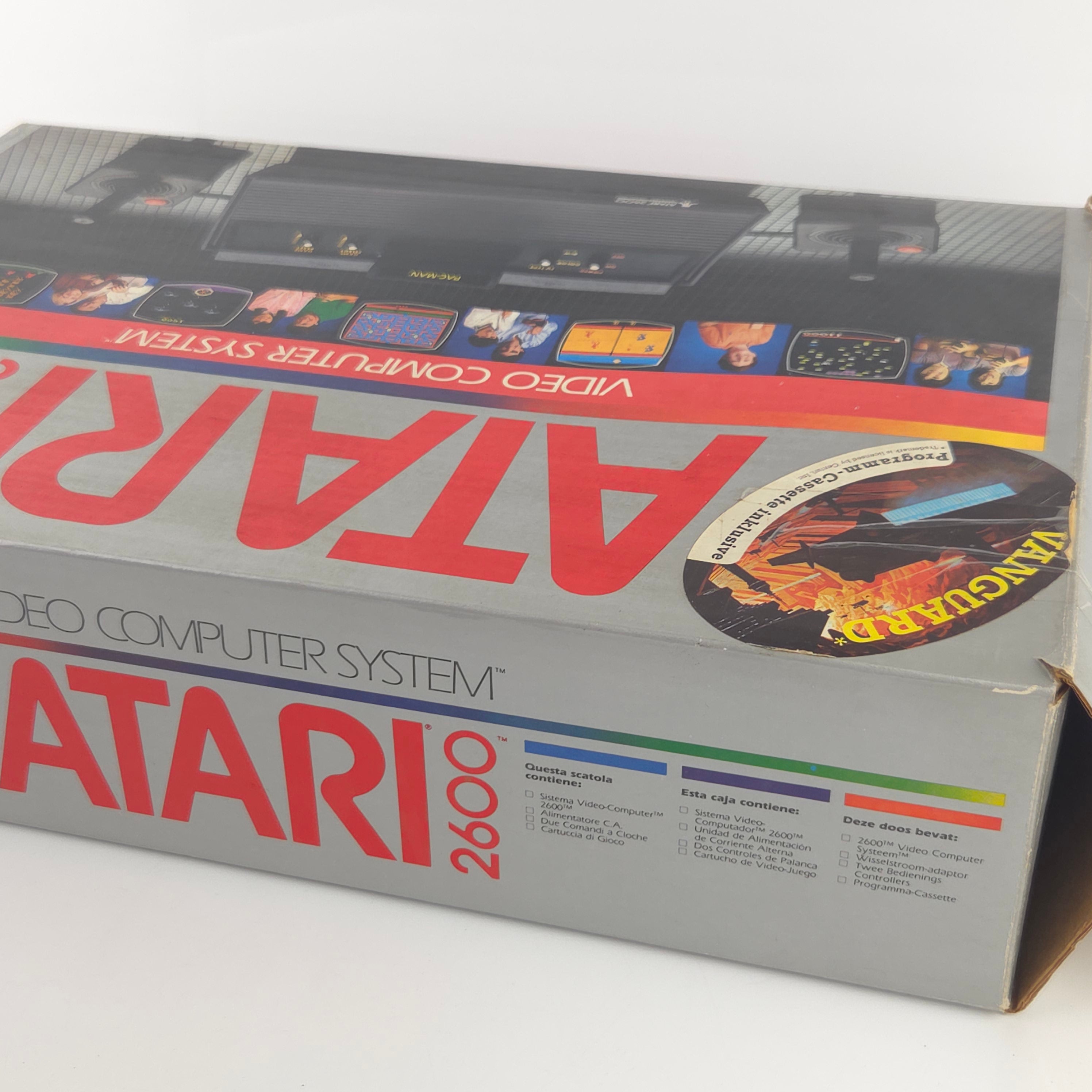 Atari 2600 Konsole OVP Vanguard Spiel PAL