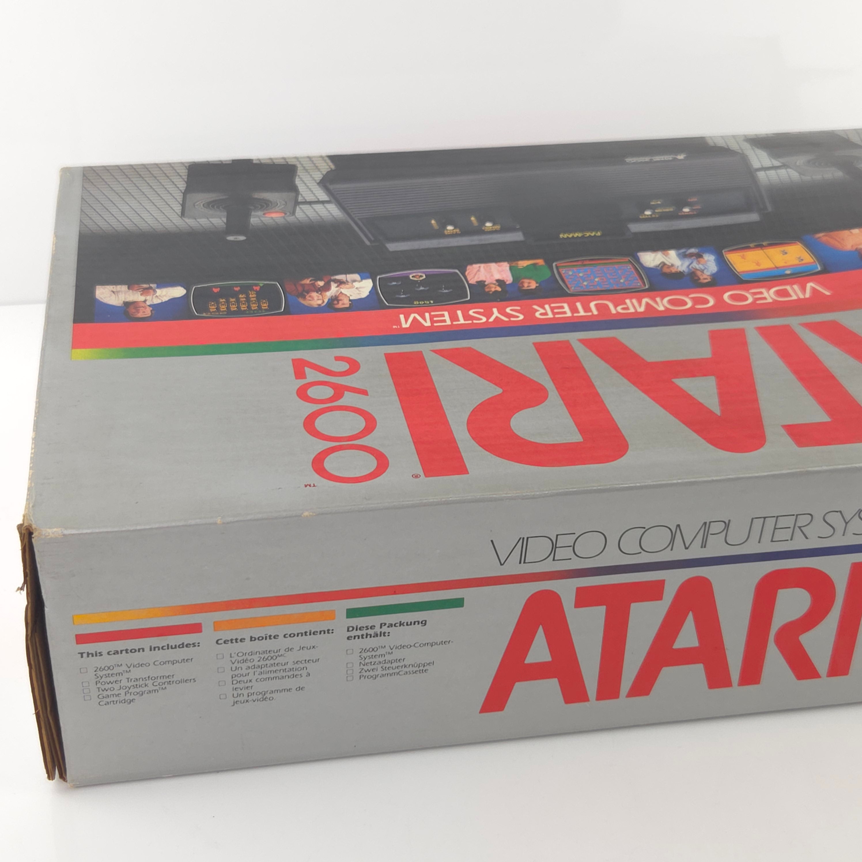 Atari 2600 Konsole OVP Vanguard Spiel PAL