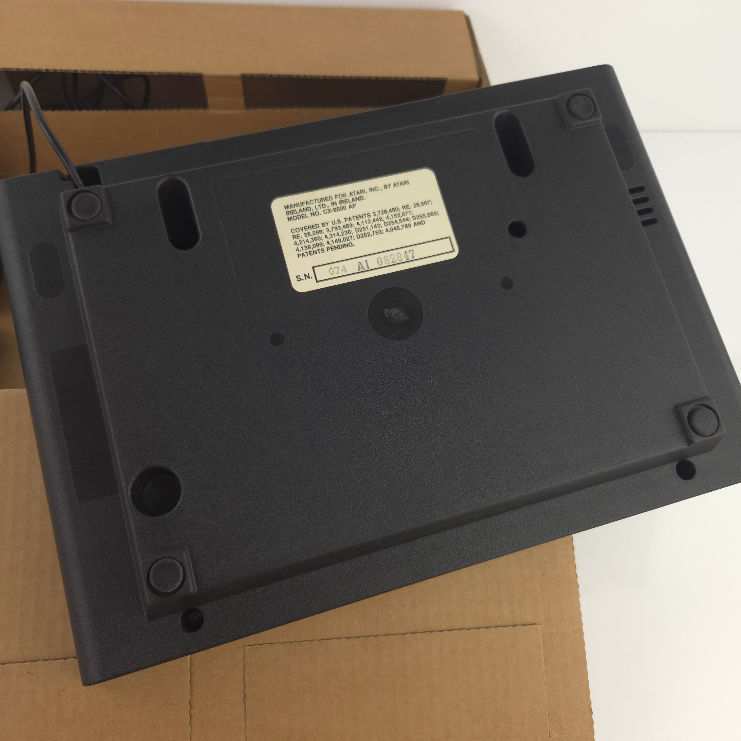 Atari 2600 Konsole OVP Vanguard Spiel PAL