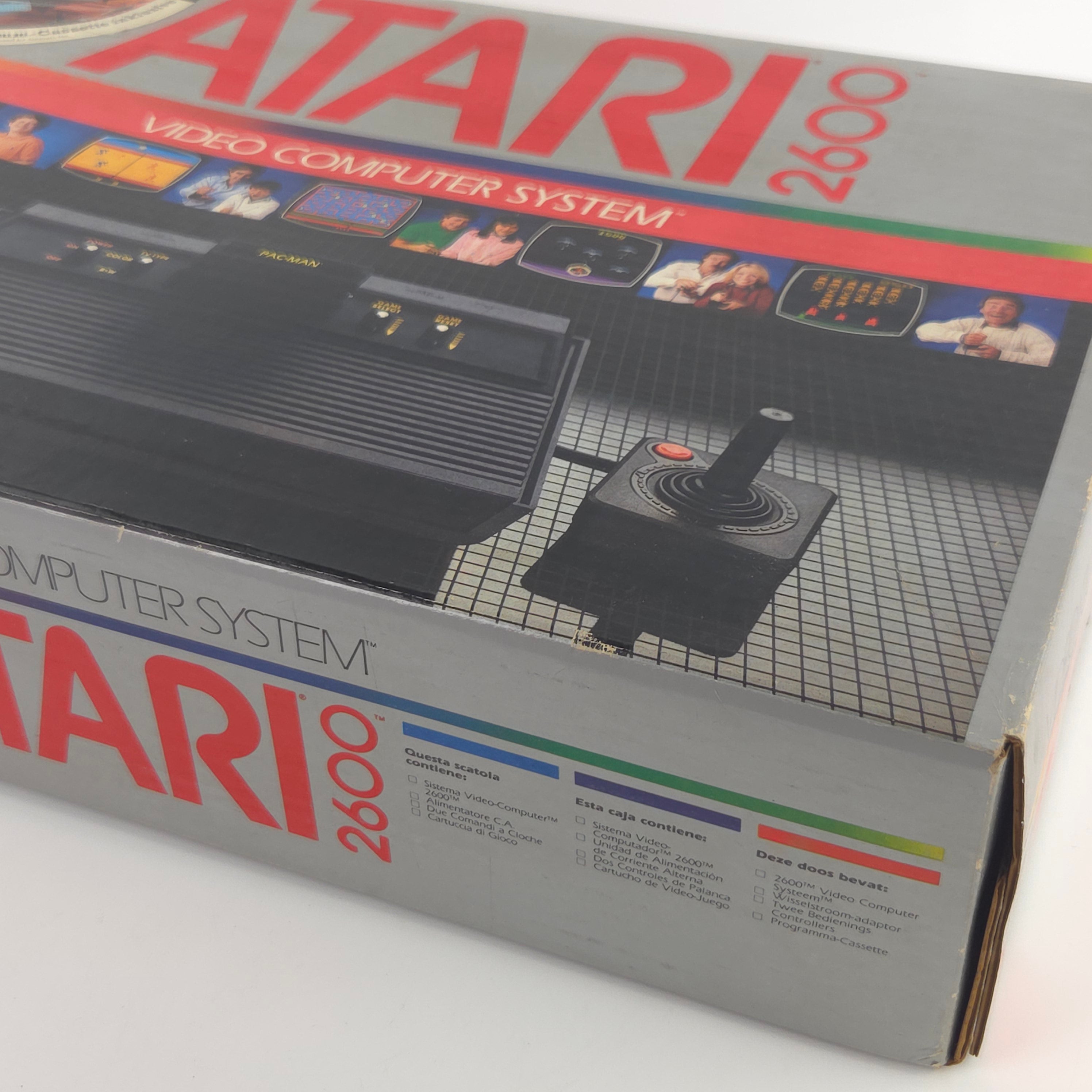Atari 2600 Konsole OVP Vanguard Spiel PAL